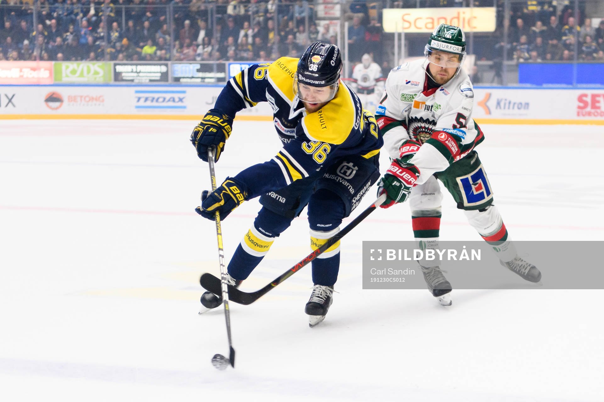 s Anthony Camara och Frölundas Mats Rosseli Olsen