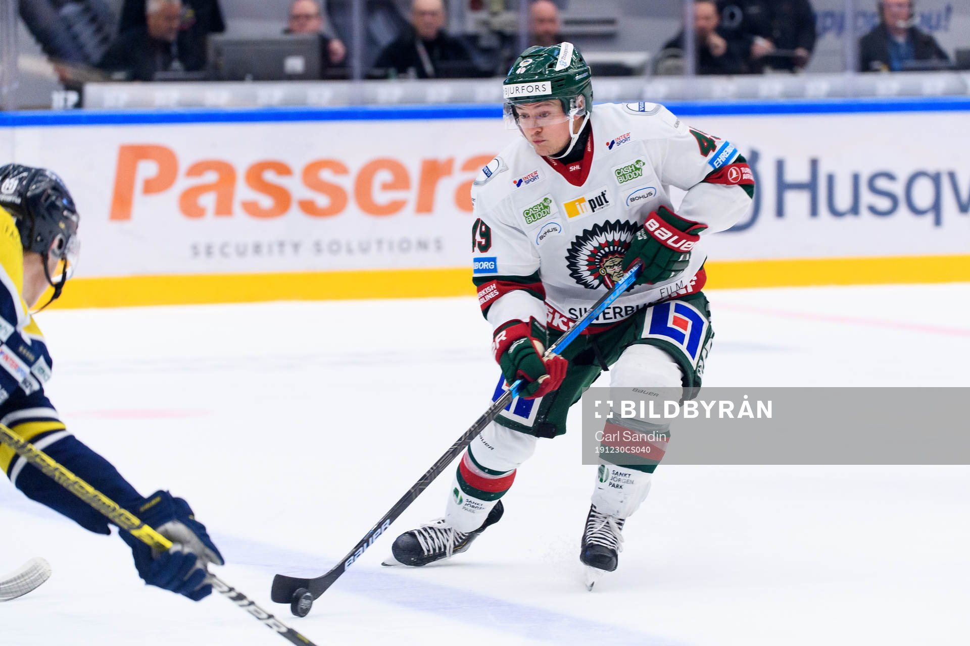 Frölundas Rhett Rakhshani