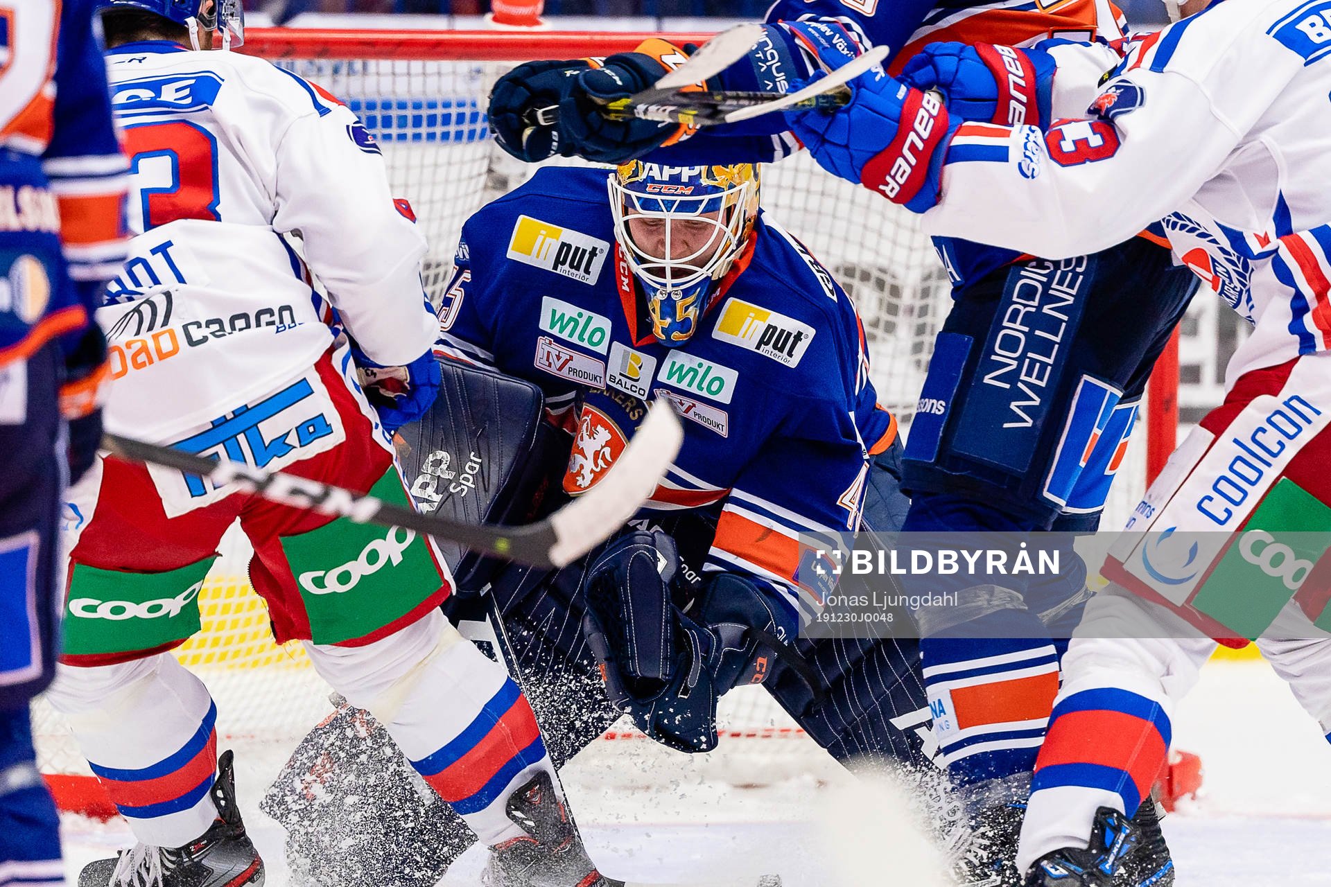 Växjös målvakt Viktor Andrén