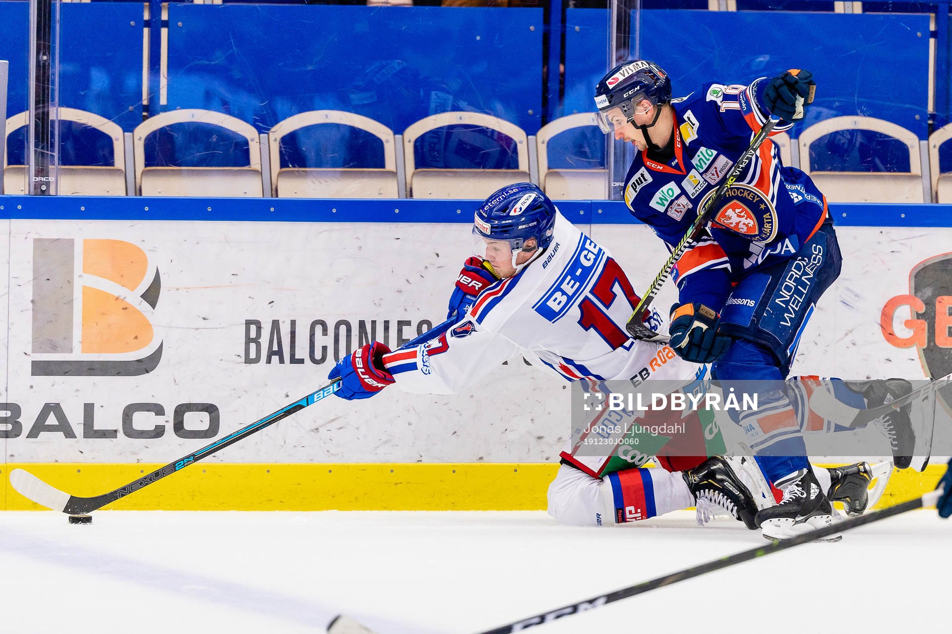 Oskarshamns Jonas Engström faller