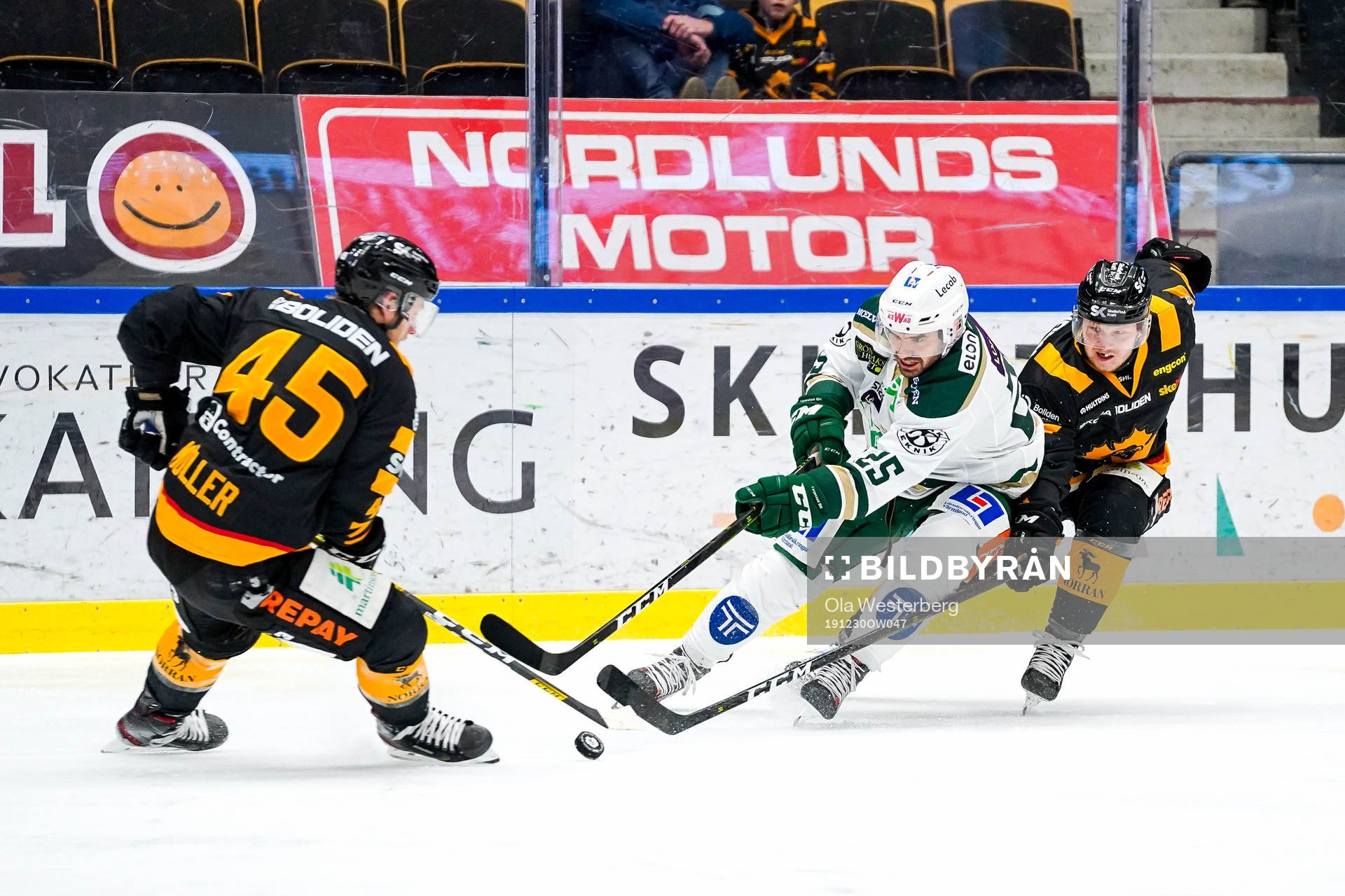 Skellefteås Oscar Möller och Tuomas Kiiskinen