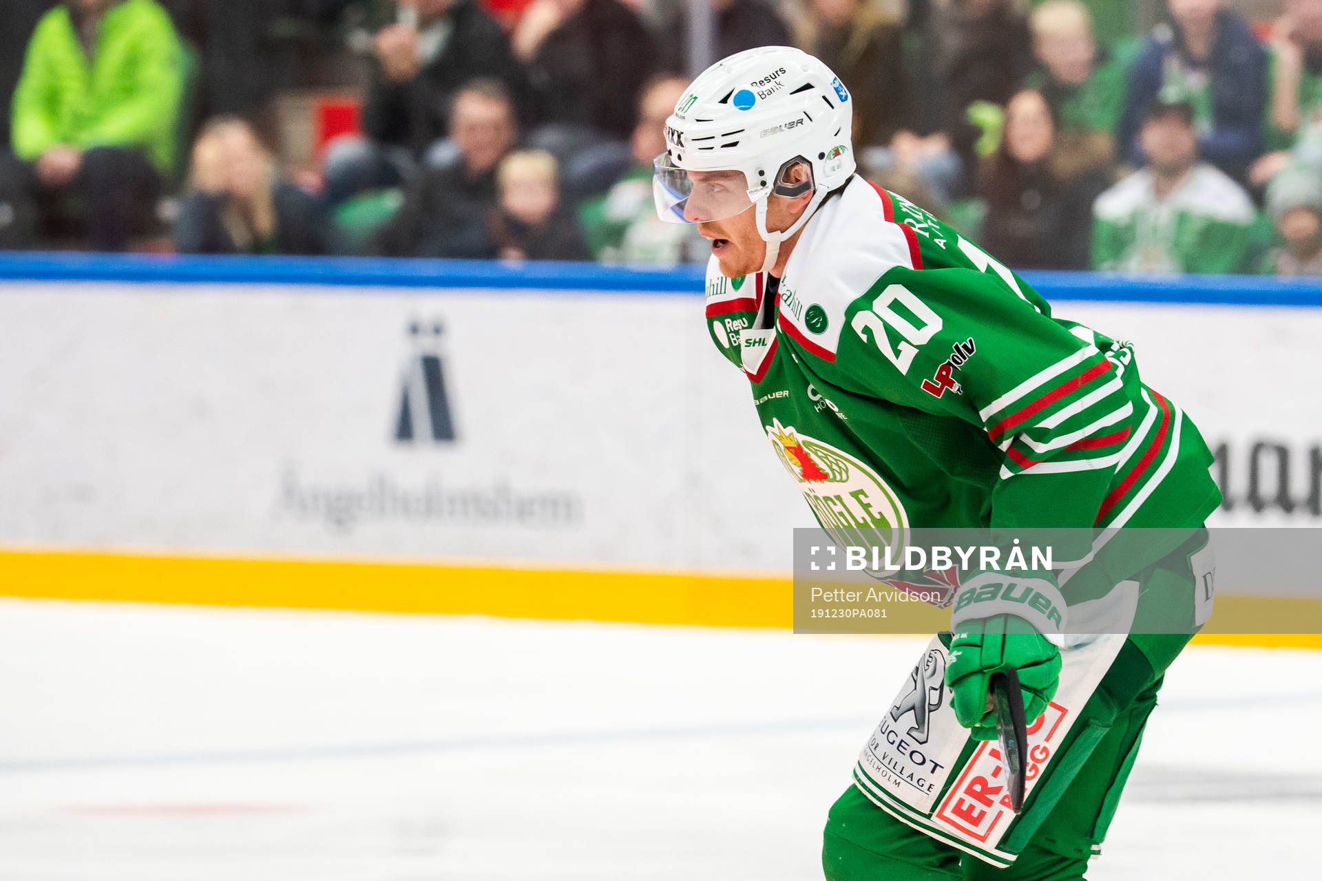 Rögles Hampus Gustafsson har ont
