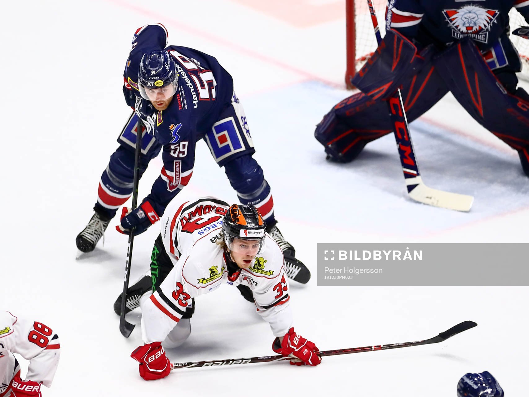 Linköpings Anton Mylläri och Örebros Christopher