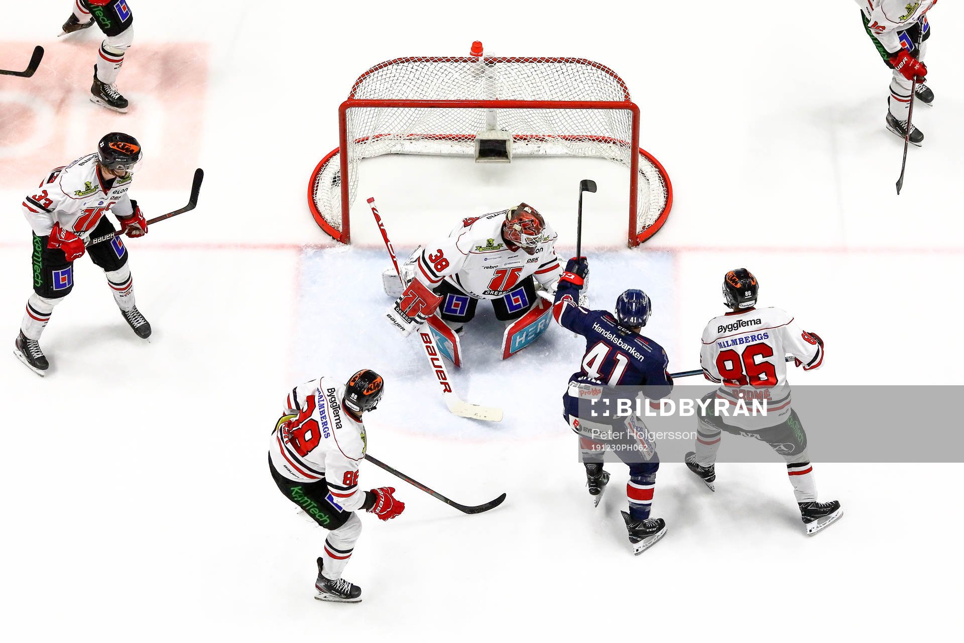 under ishockeymatchen i SHL mellan Linköping och Örebro