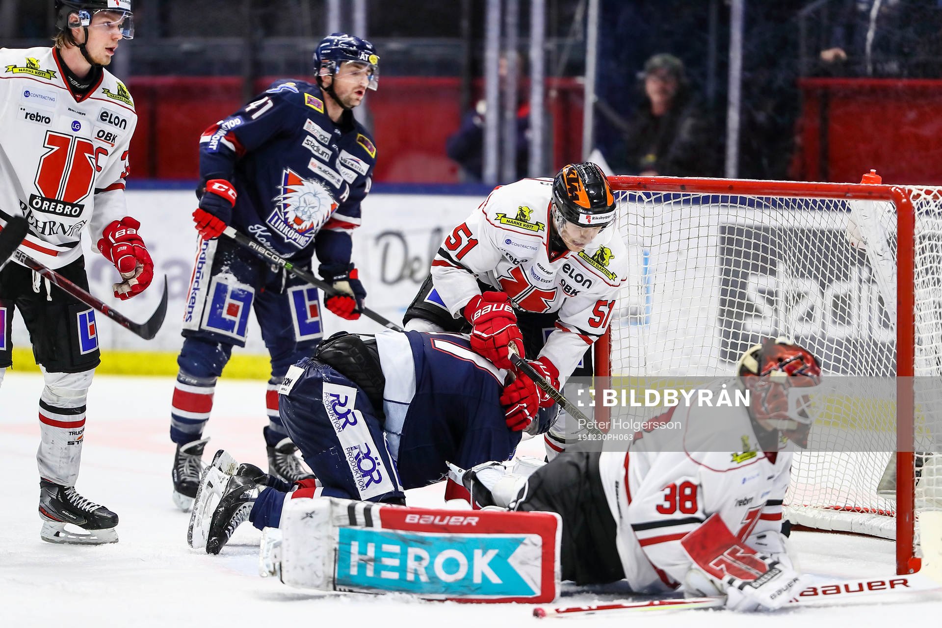 Örebros Kristian Näkyvä trycker ner Linköpings Jarno