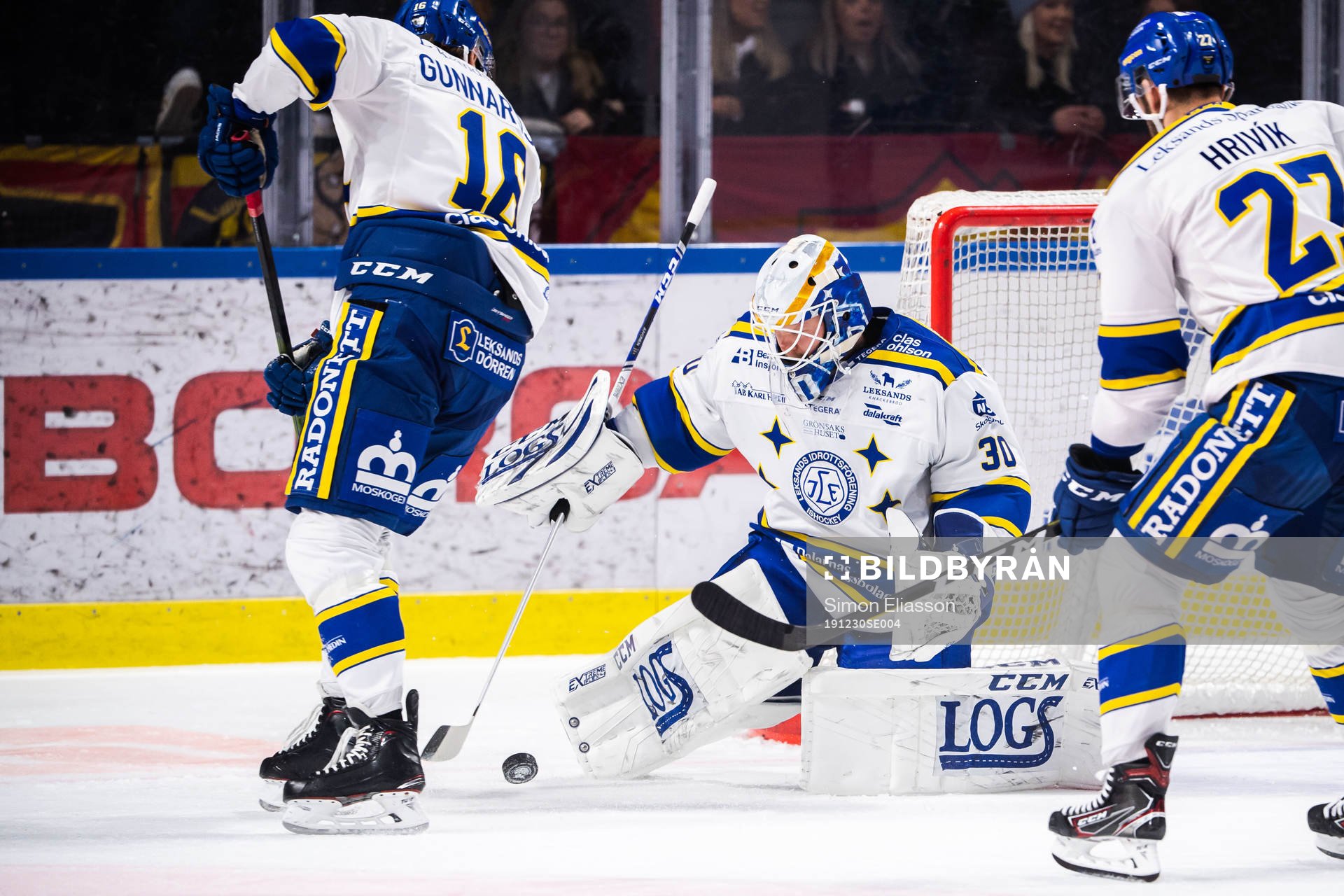 Leksands målvakt Janne Juvonen