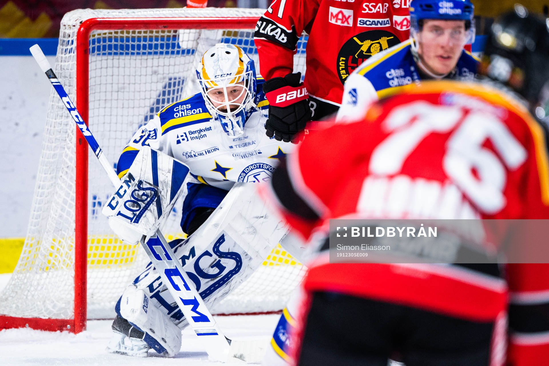 Leksands målvakt Janne Juvonen