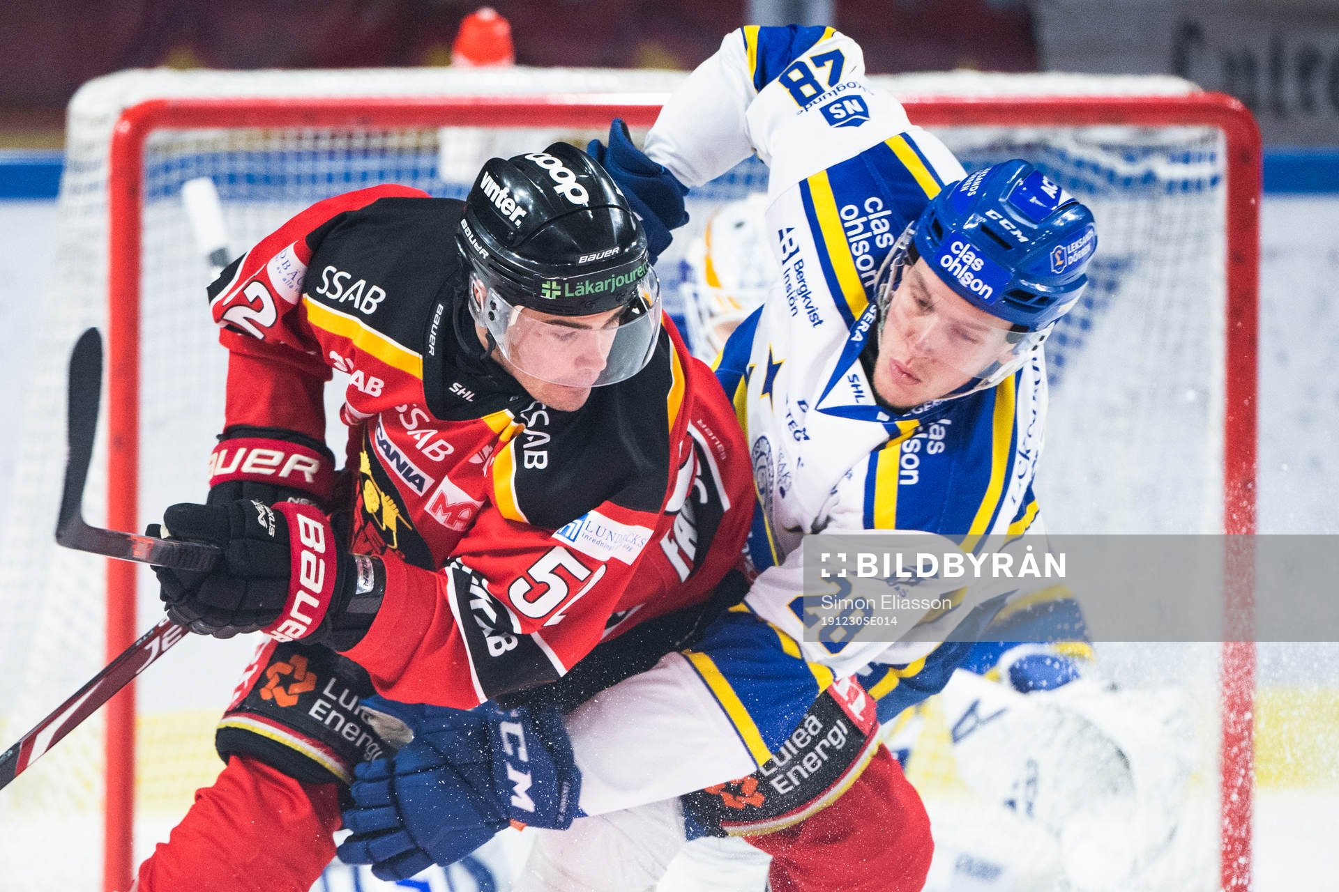Luleås Karl Fabricius och Leksands Mattias Göransson