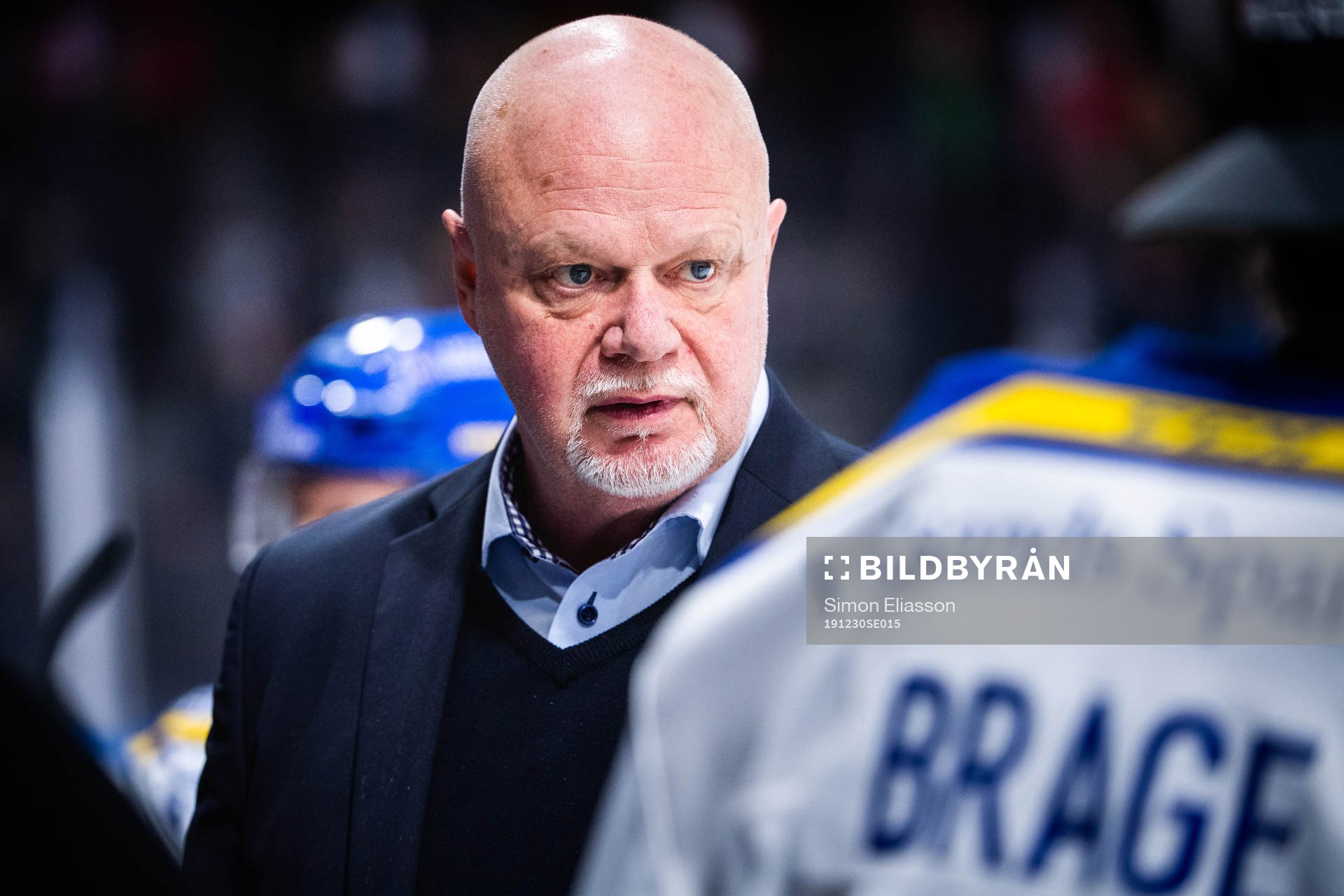 Leksands tränare Roger Melin