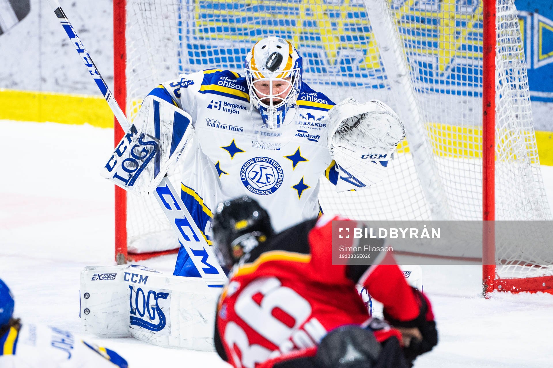 Leksands målvakt Janne Juvonen