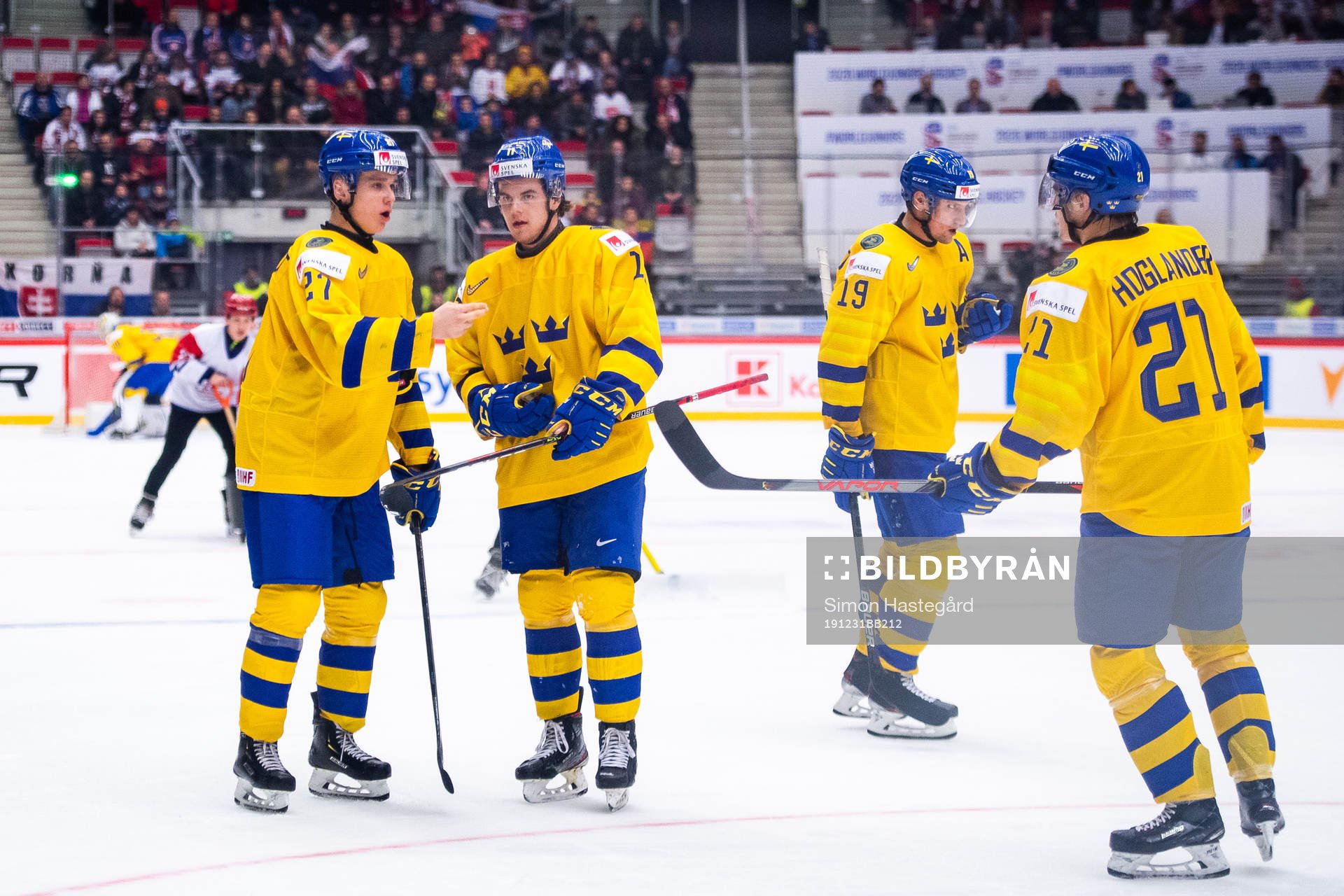 Nils Lundkvist , Samuel Fagemo , David Gustafsson and Nils