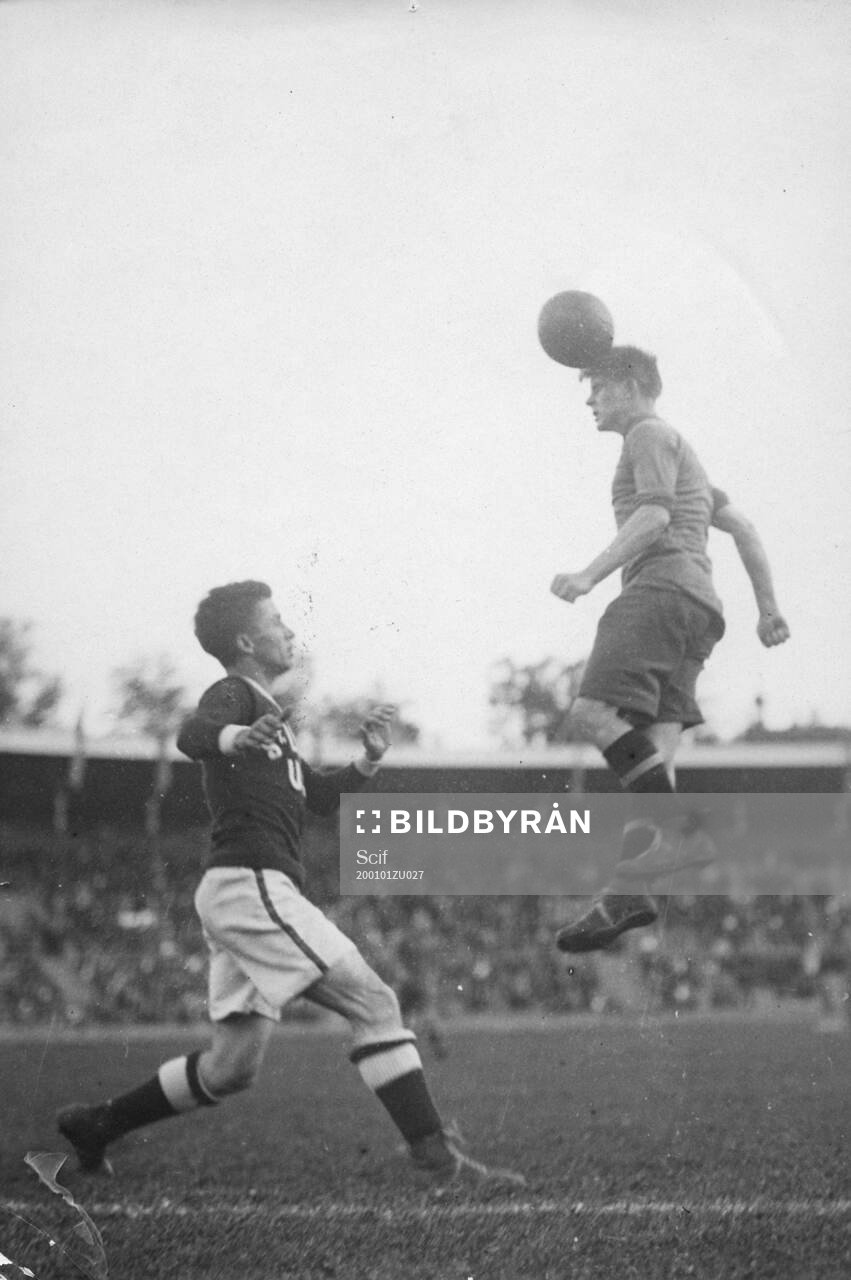 Fotboll, Stockholmsalliansen - USA-lag. Stockholms