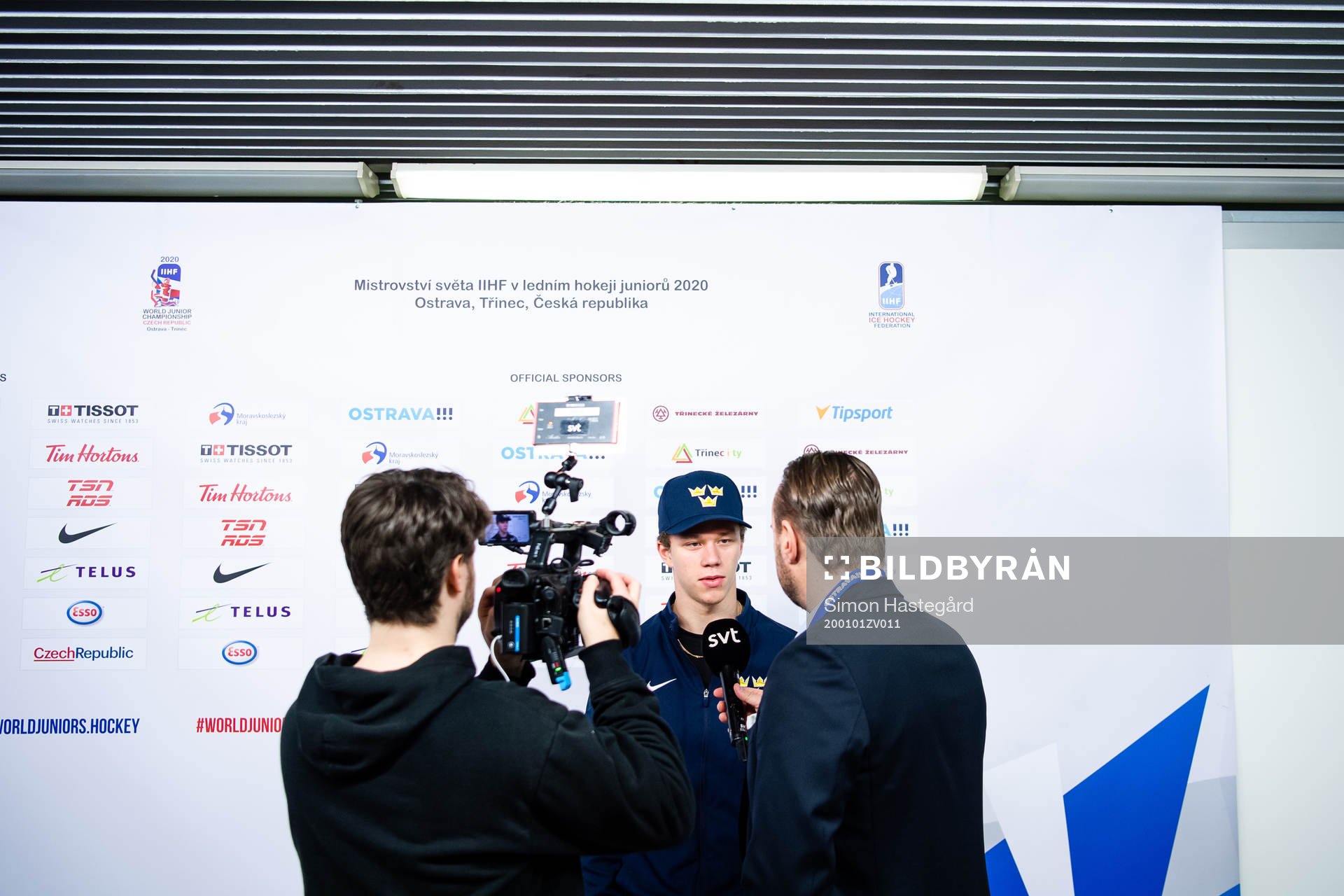 Lucas Raymond of team Sweden