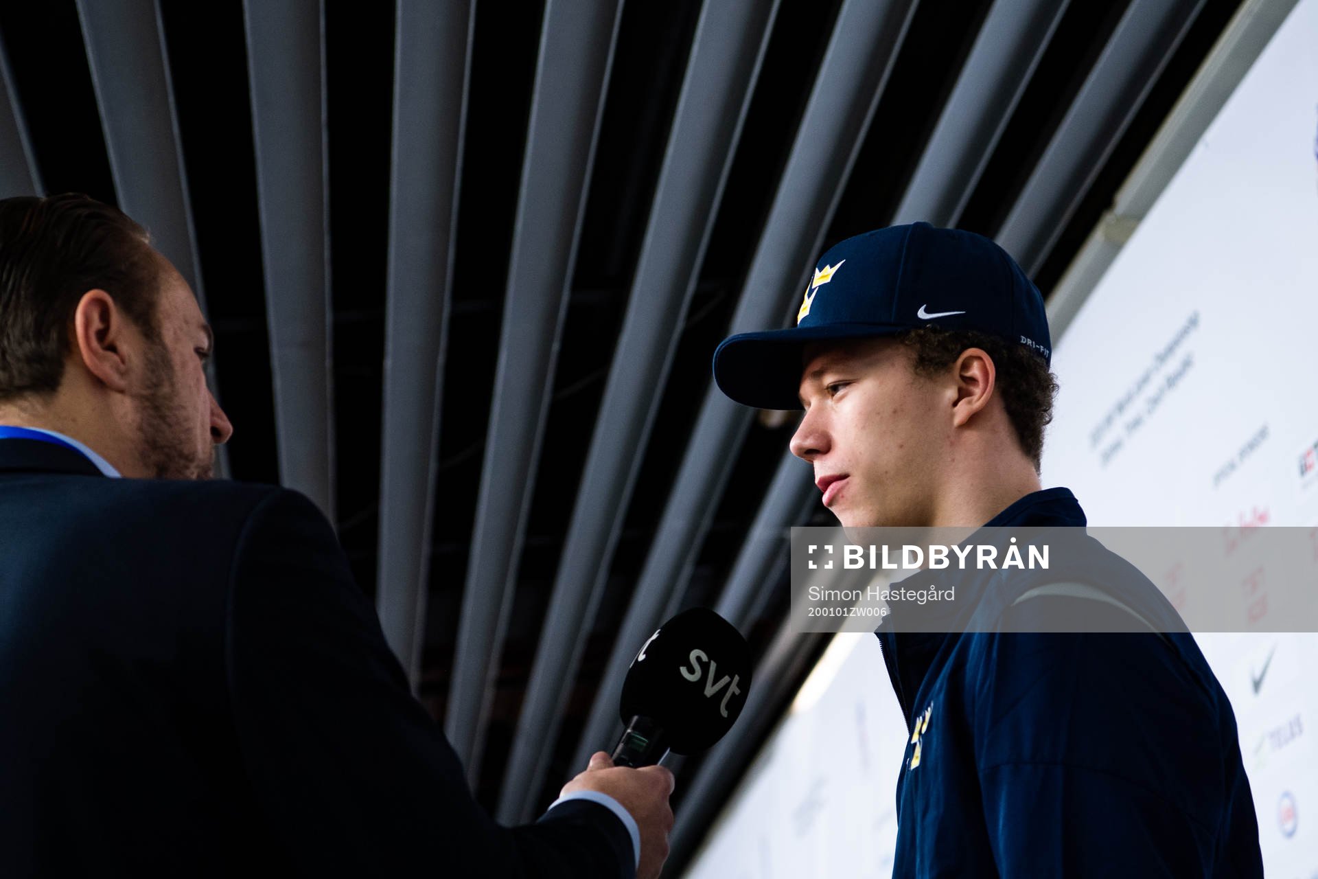 Lucas Raymond of team Sweden