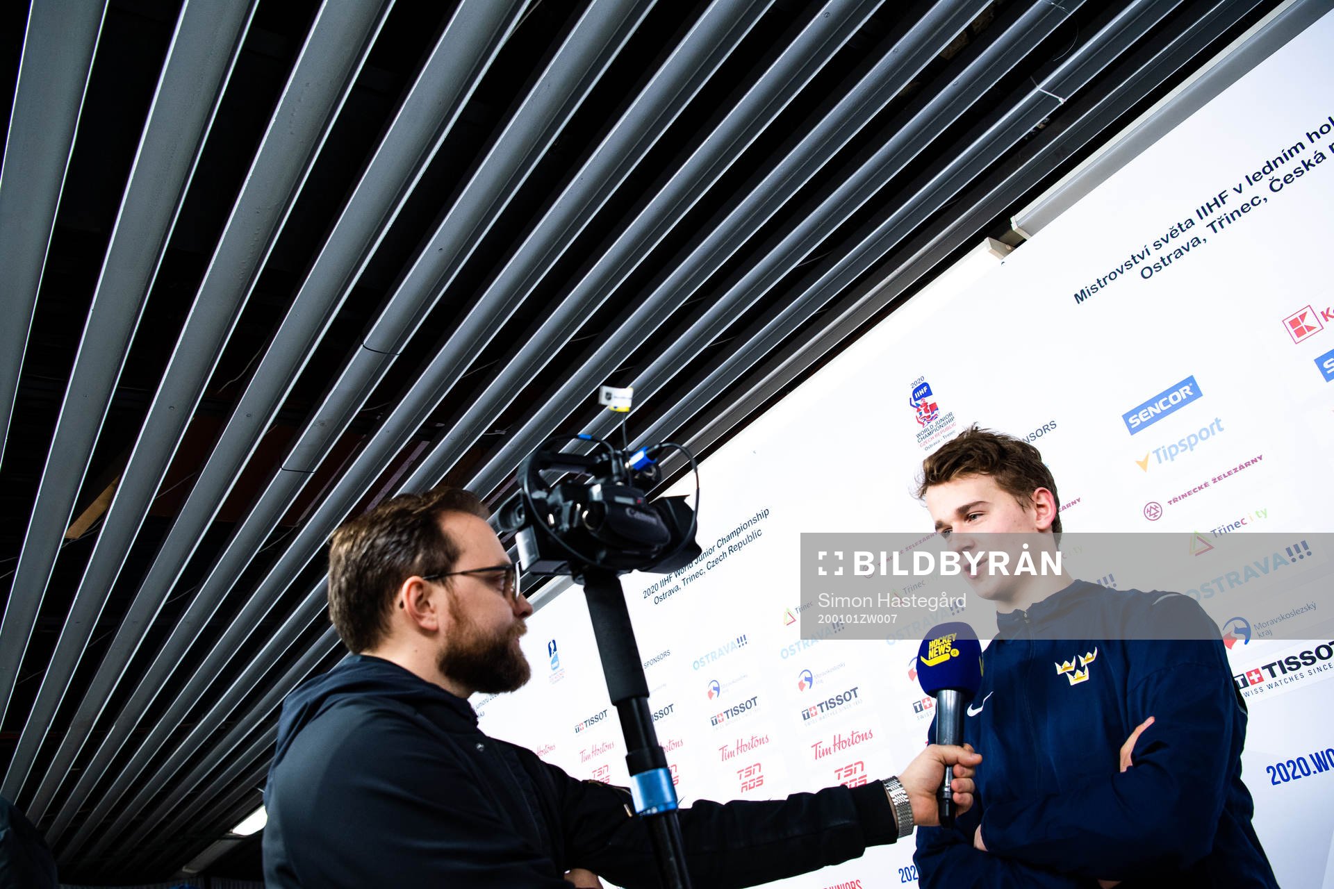 Nils Lundkvist of team Sweden