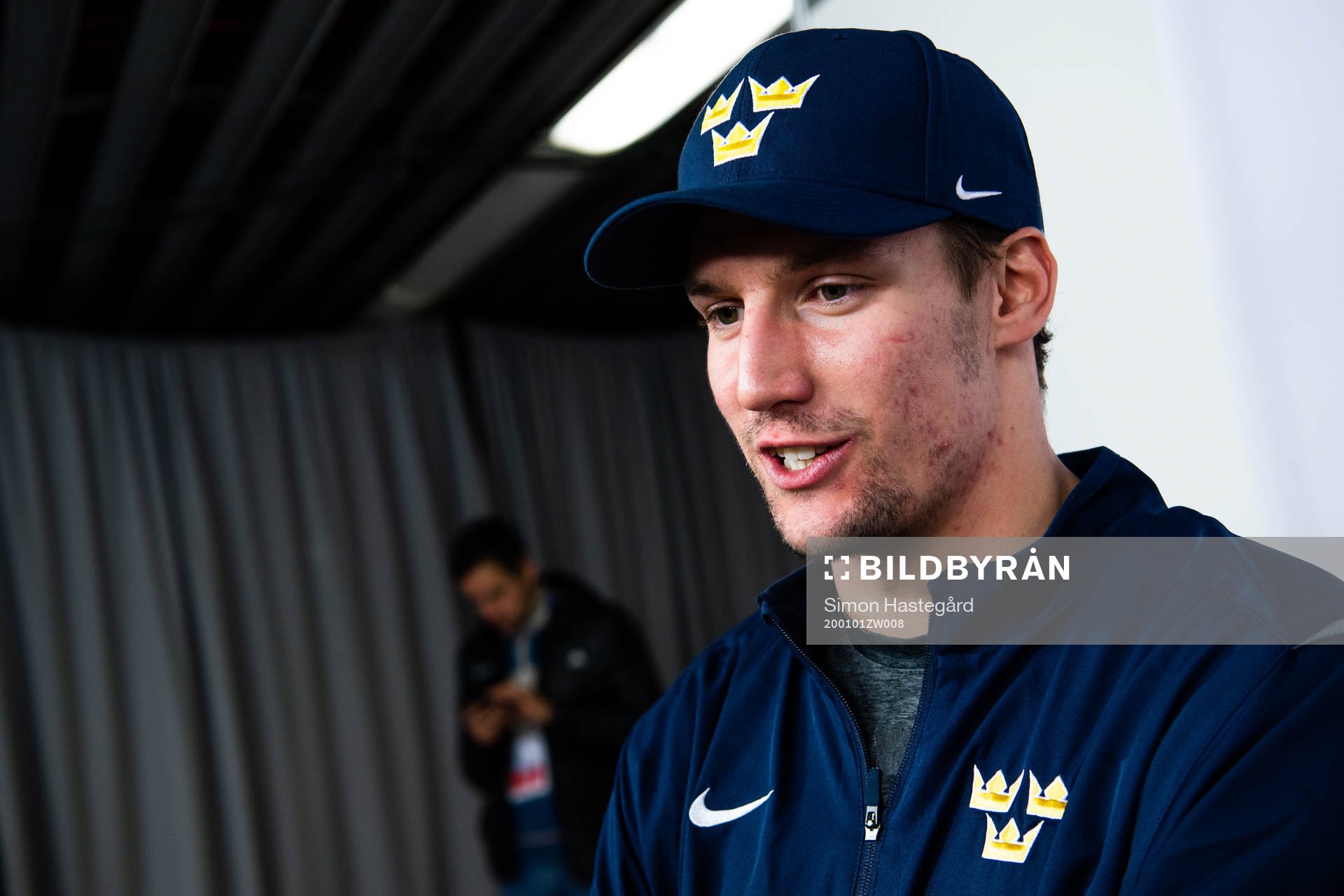 David Gustafsson of team Sweden