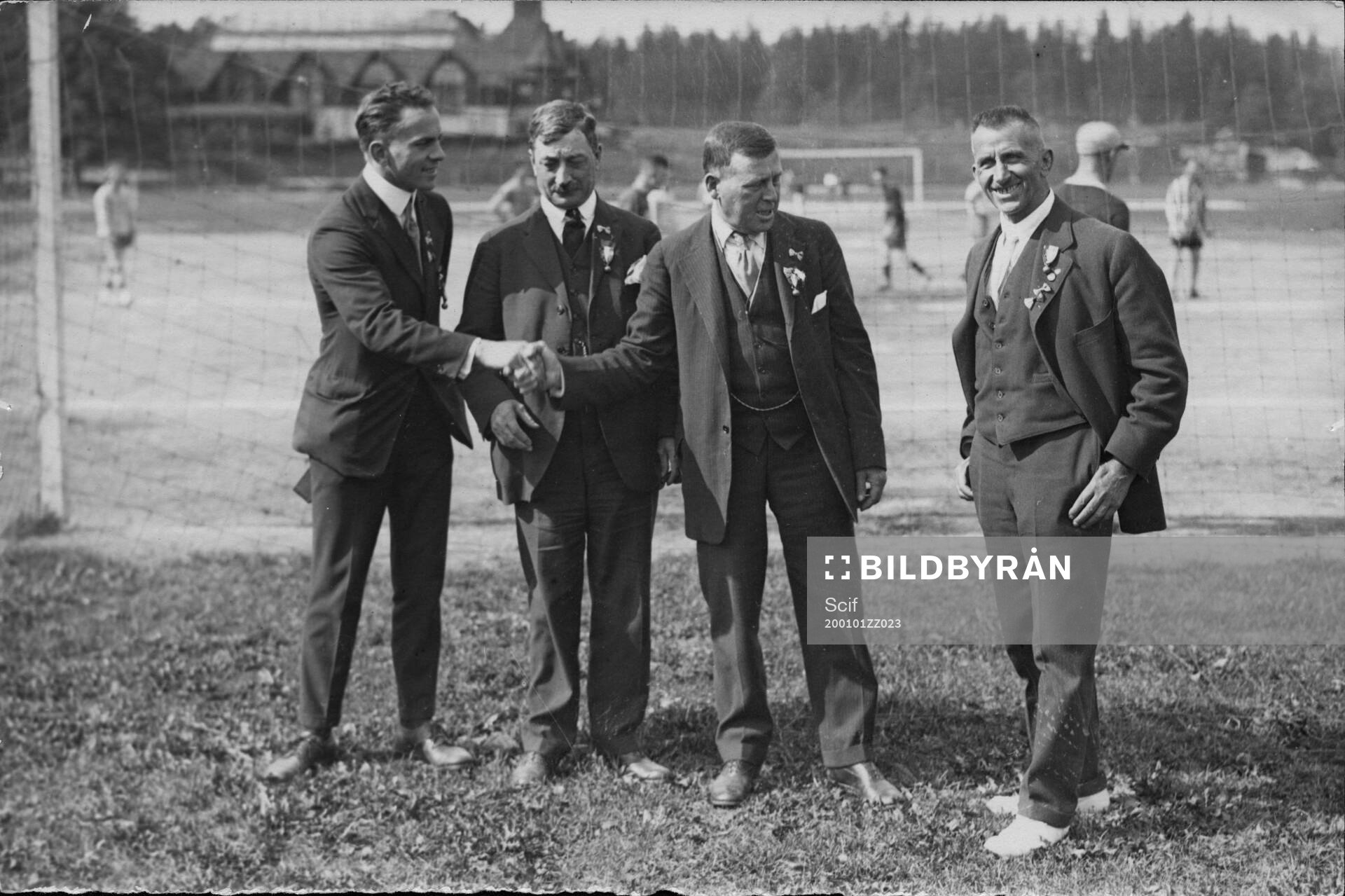 Fotboll, Ledarna för det Amerikanska fotbollbesöket.