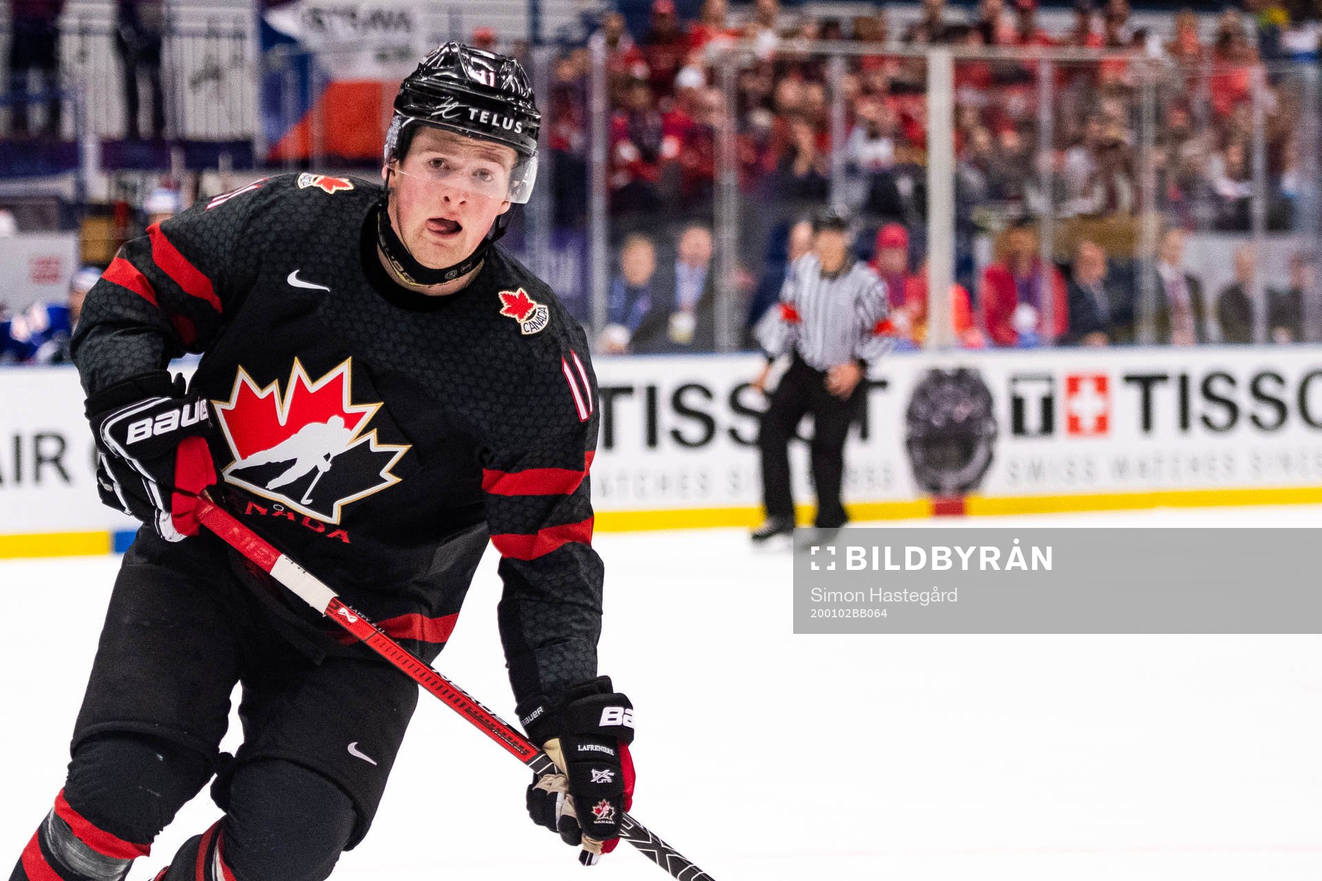 Alexis Lafreniere of Canada