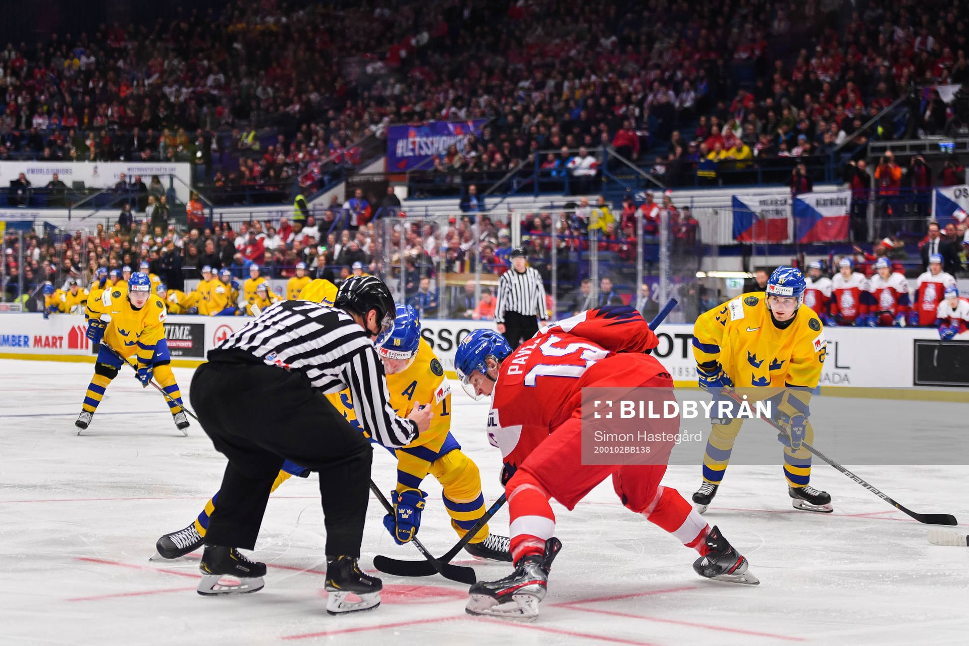 David Gustafsson of Sweden and Ondrej Pavel of Czech