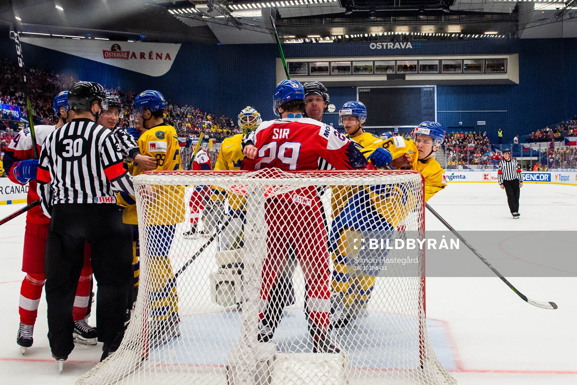 Jan Sir of Czech Republic and Jonatan Berggren of Sweden of