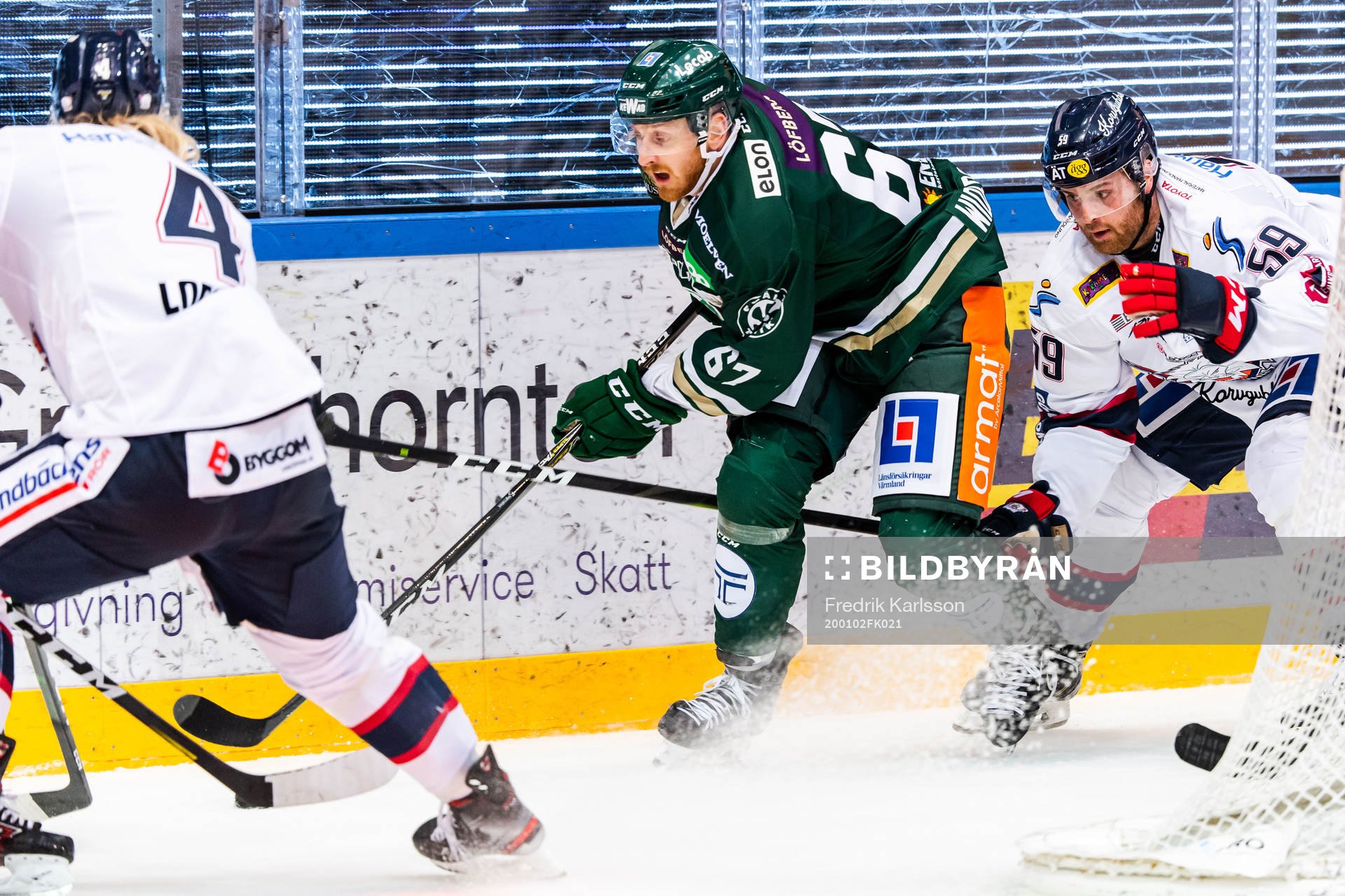 Färjestads Pontus Widerström och Linköpings Anton