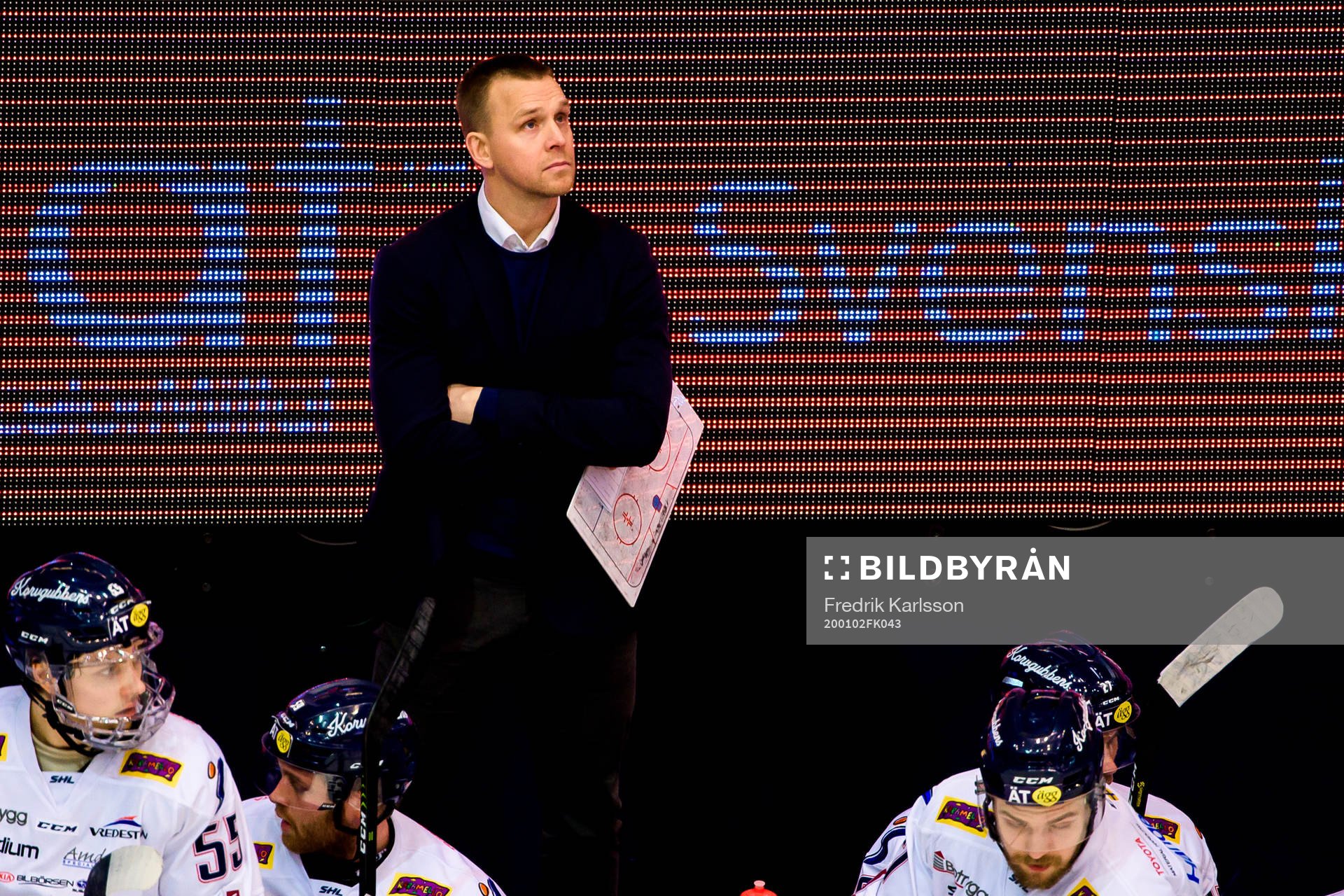 Linköpings tränare Bert Robertsson