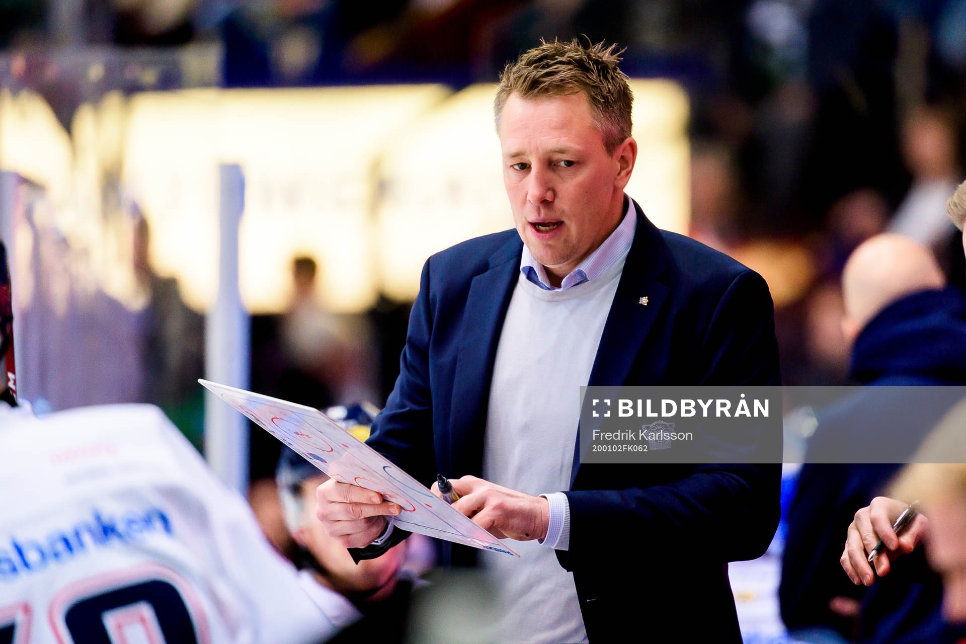 Linköpings assisterande tränare Johan Åkerman