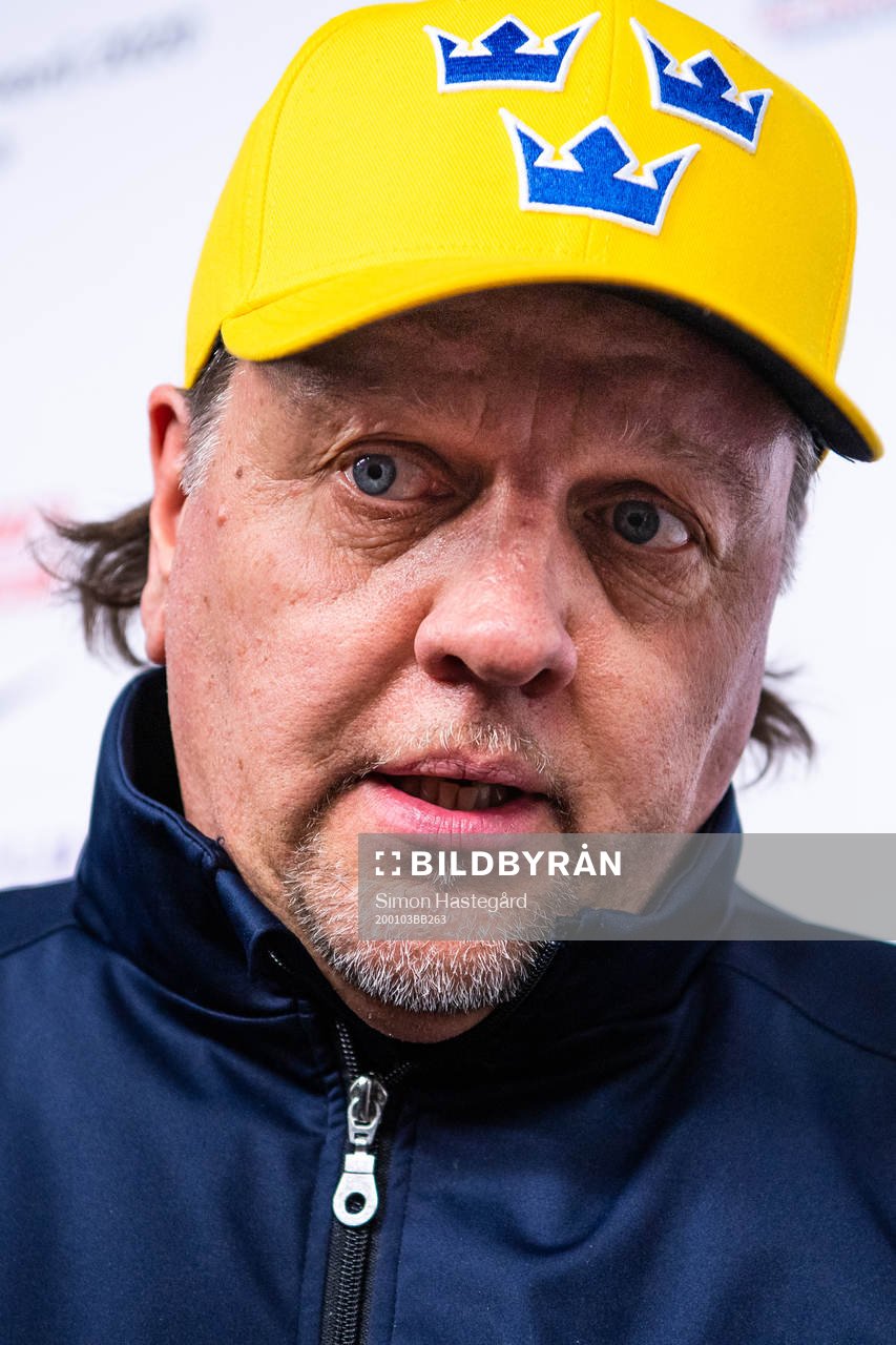 Nizze Landén, Goalie coach of Sweden