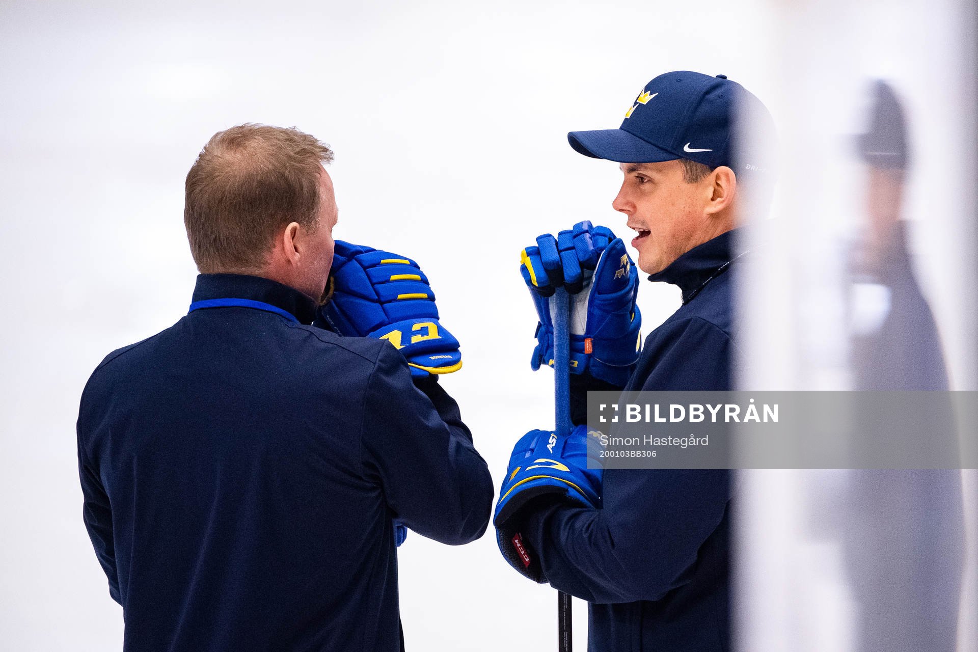 Henrik Stridh, Assistant coach and Tomas Montén, Head