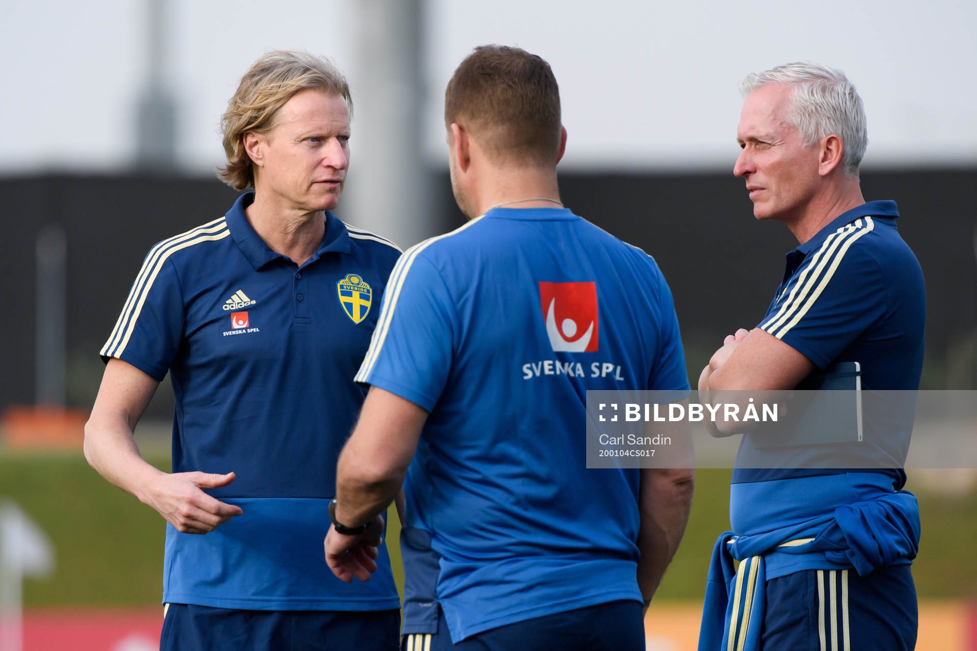 Team manager Stefan Pettersson and Håkan Sjöstrand,