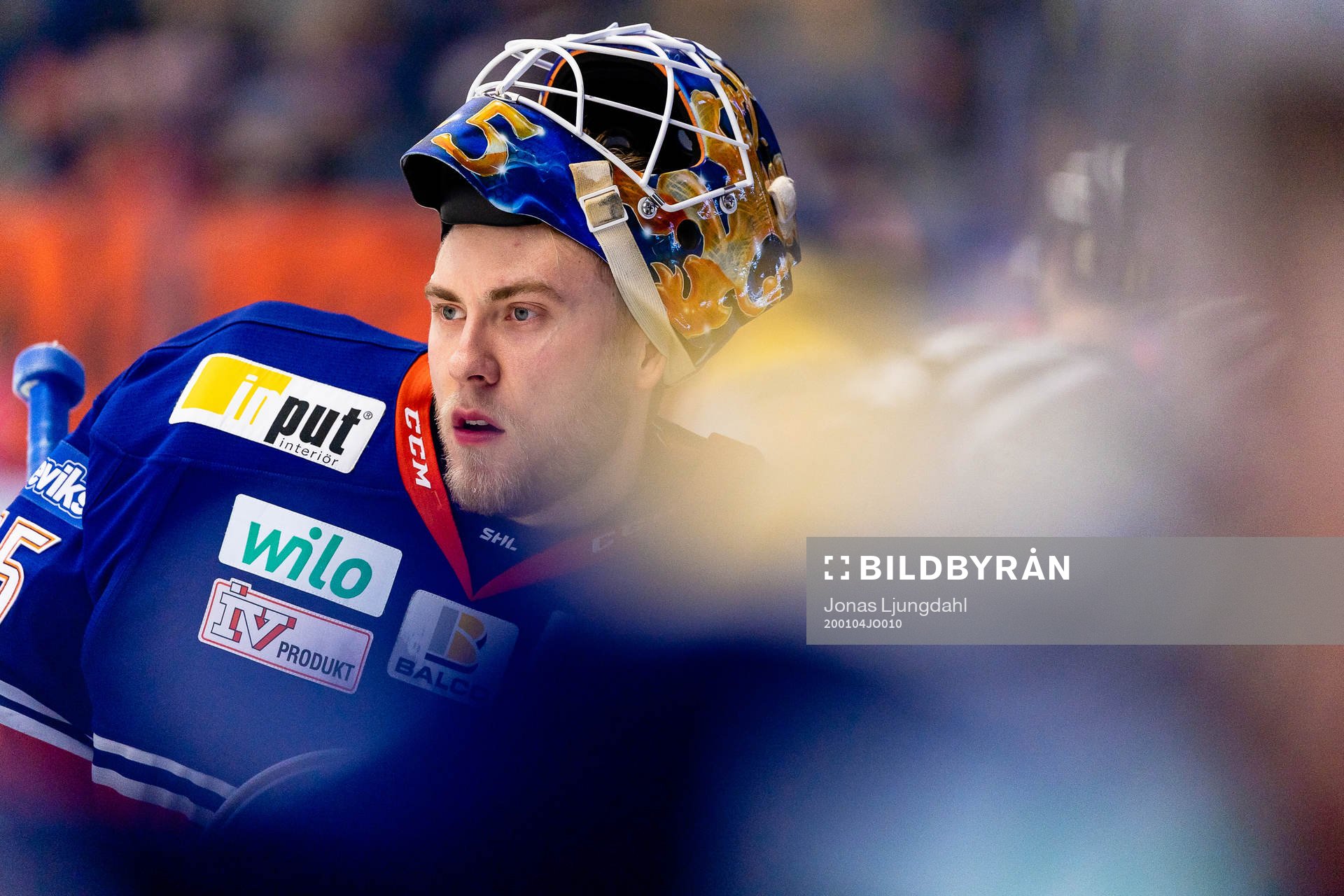 Växjös målvakt Viktor Andrén