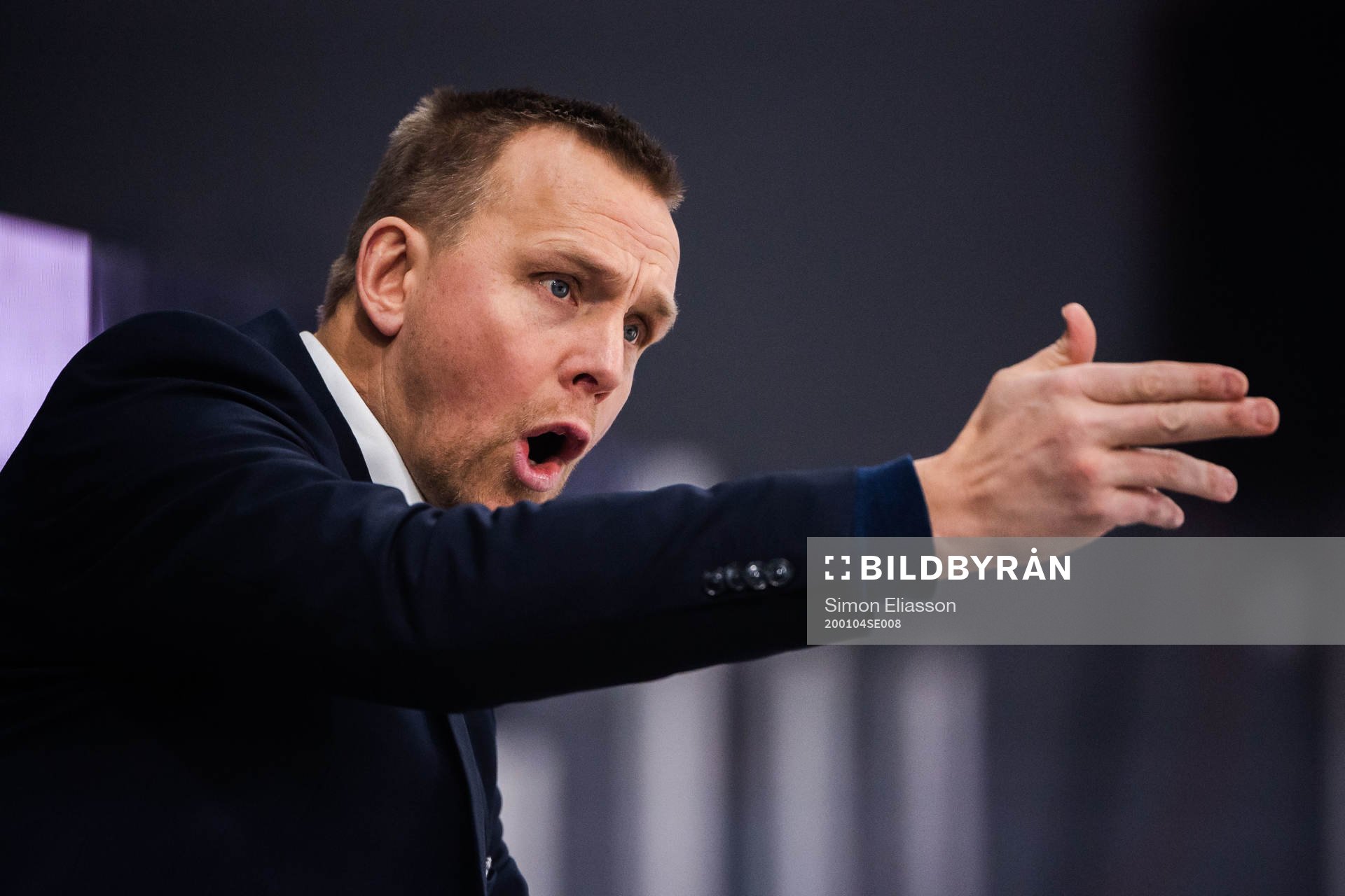 Linköpings tränare Bert Robertsson