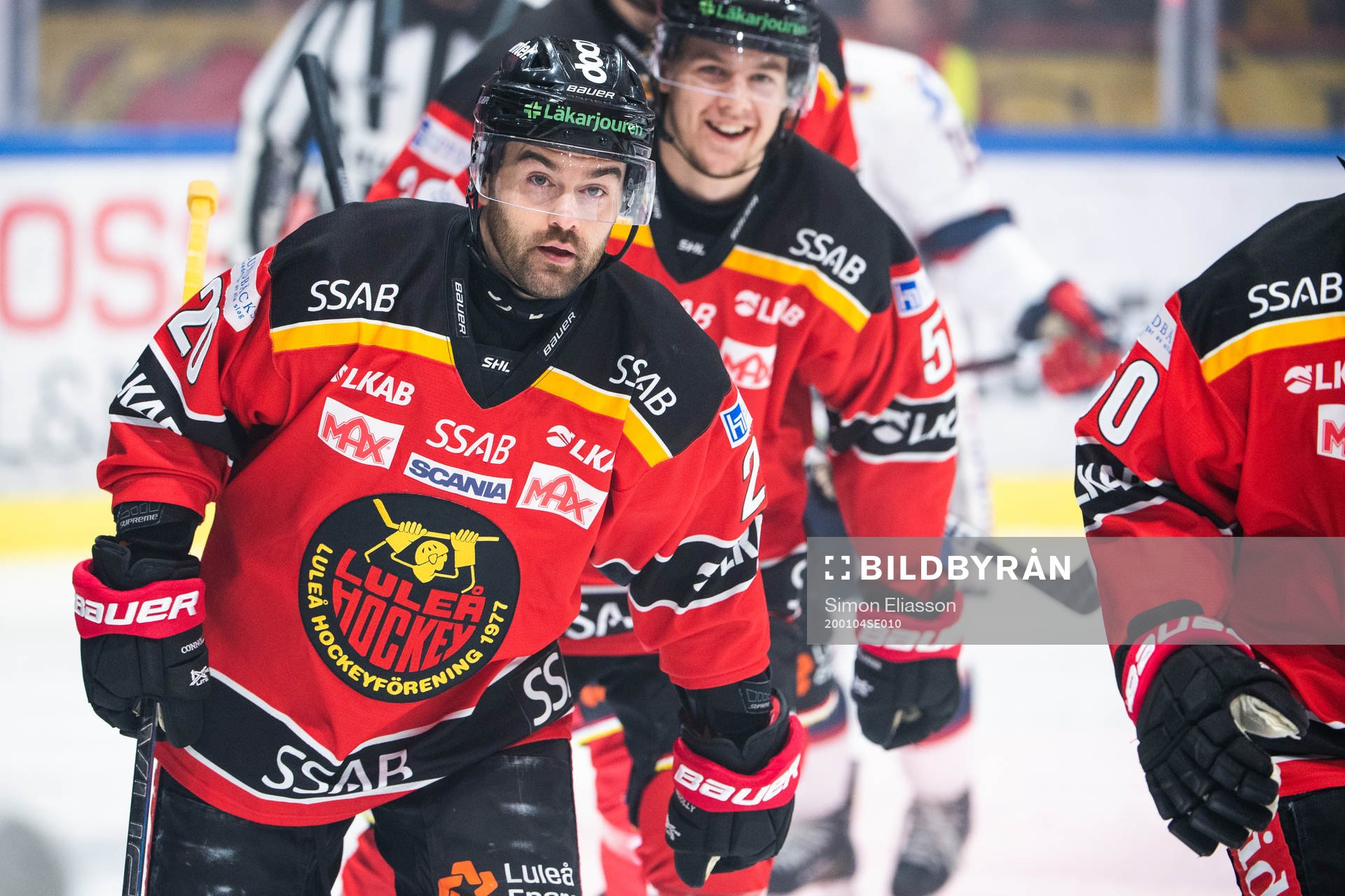 Luleås Jack Connolly jublar
