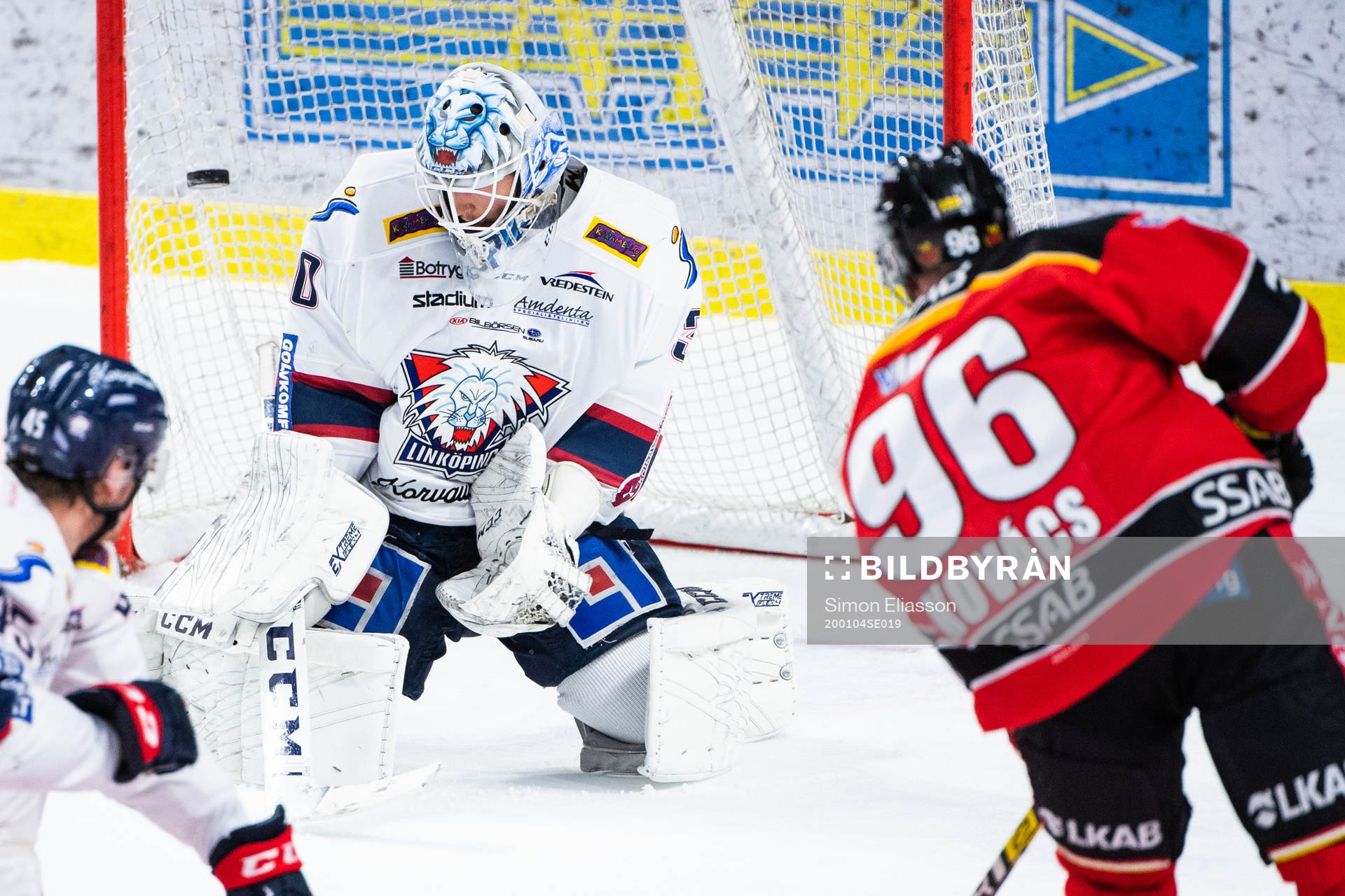 Luleås Robin Kovacs sätter 2-0 bakom Linköpings målvakt