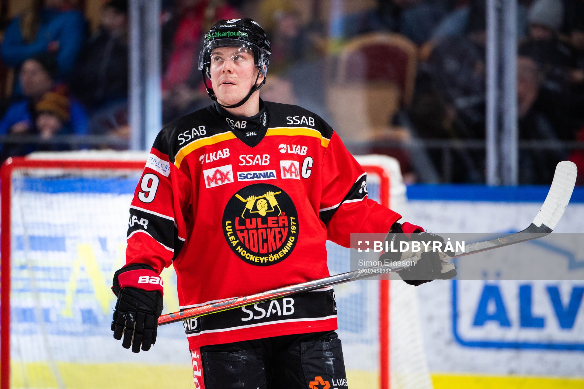 Luleås Erik Gustafsson deppar
