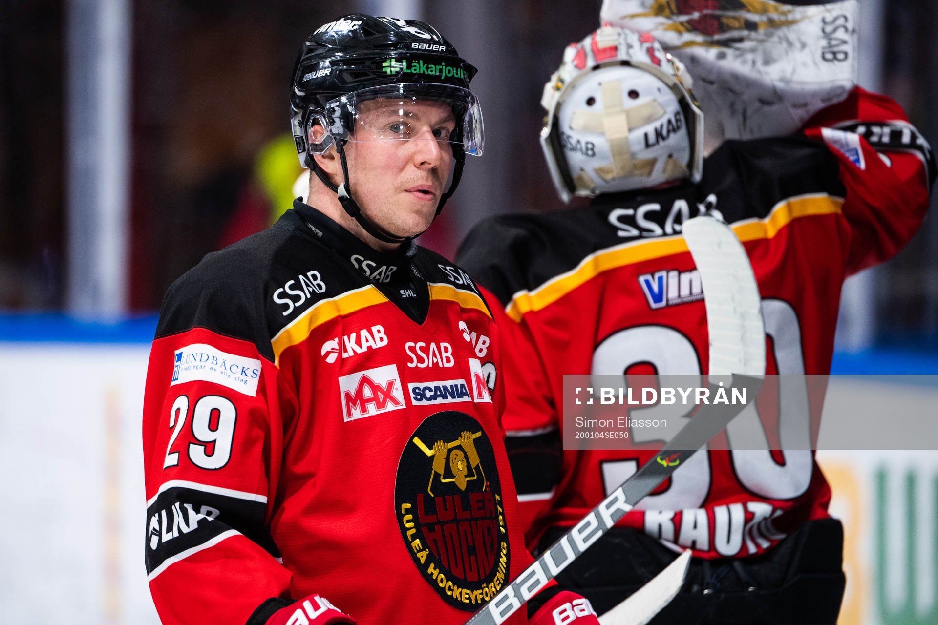 Luleås Erik Gustafsson deppar
