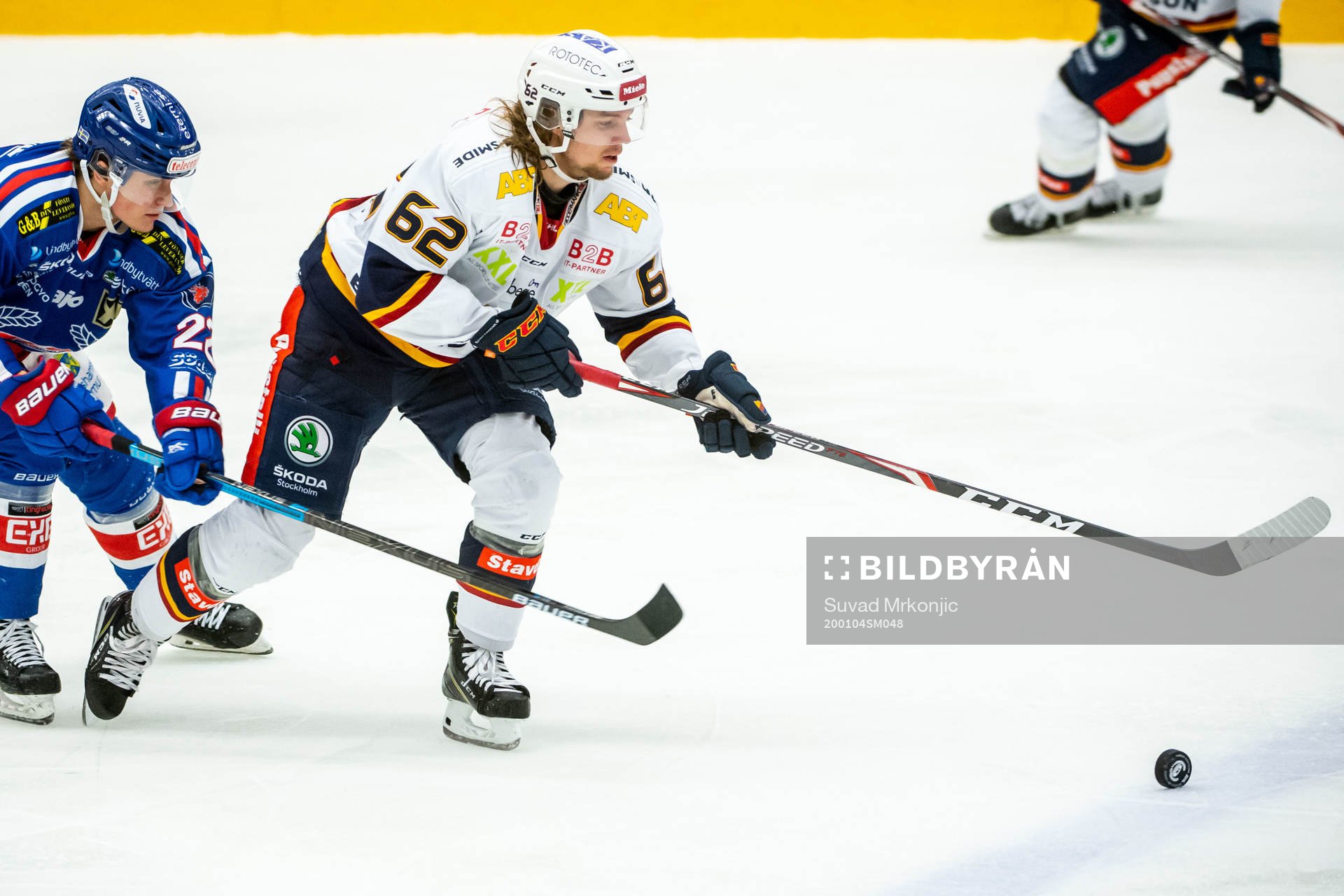 Oskarshamns John Dahlström och Djurgårdens Manuel Ågren