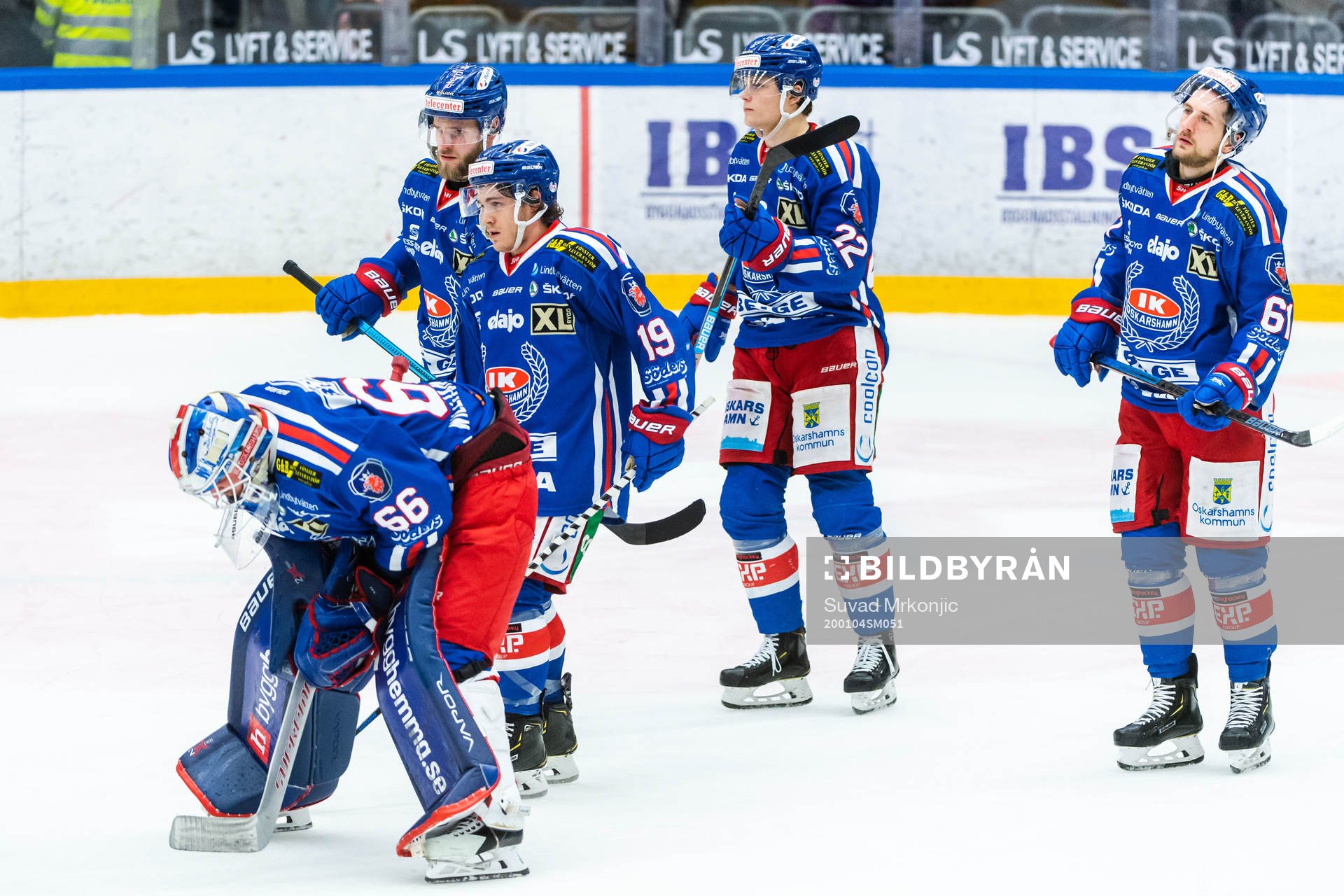 Oskarshamns spelare deppar