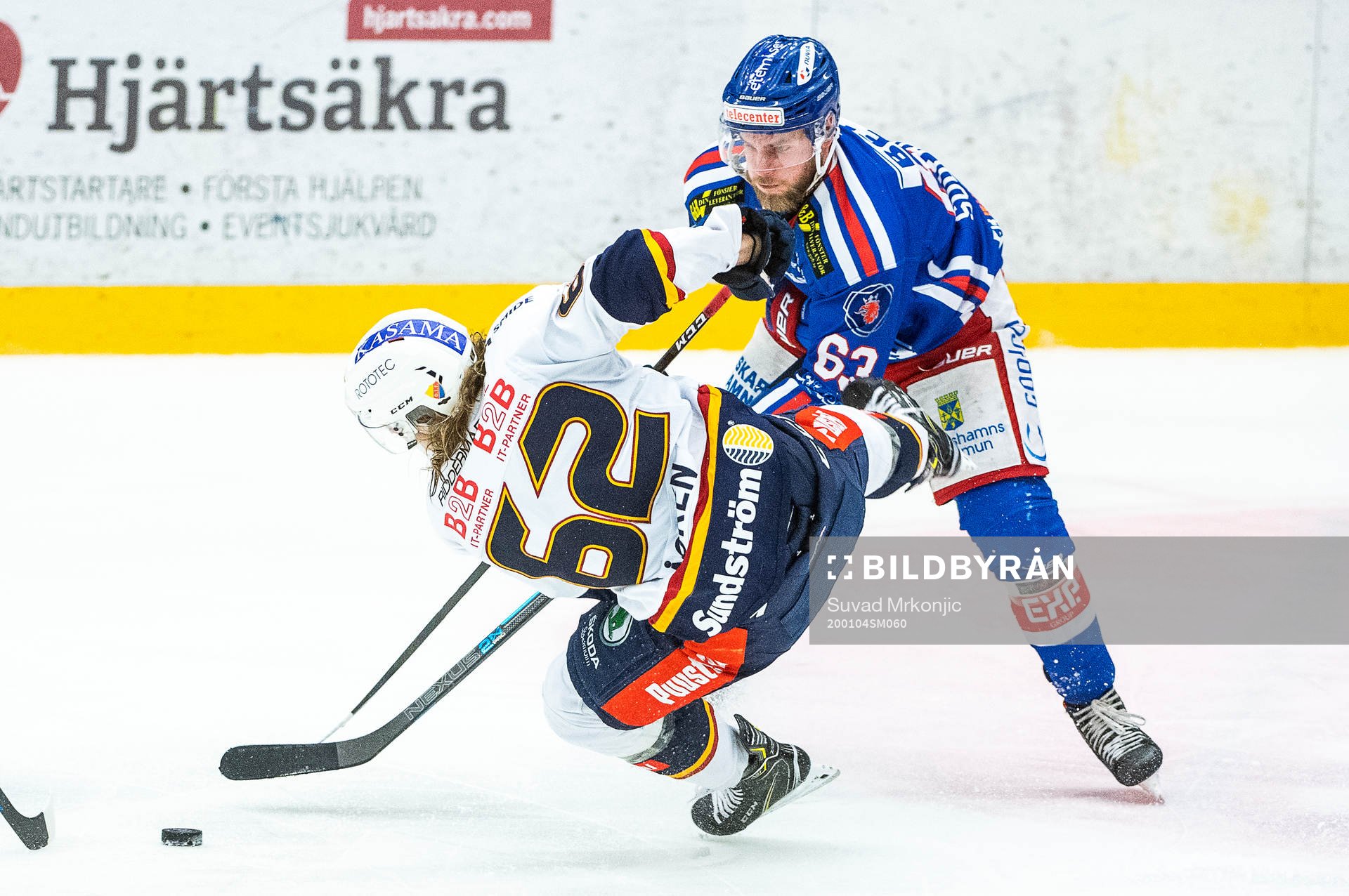Oskarshamns Robin Söderqvist och Djurgårdens Manuel Ågren