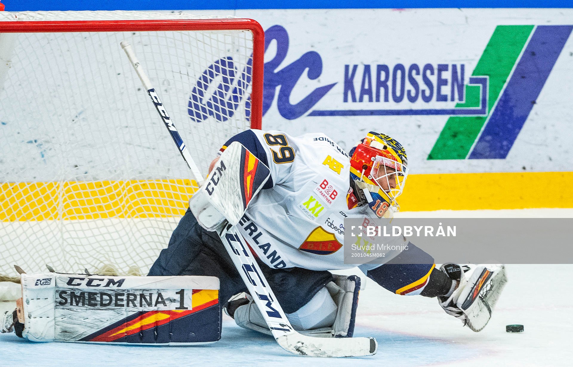 Djurgårdens målvakt Niklas Svedberg