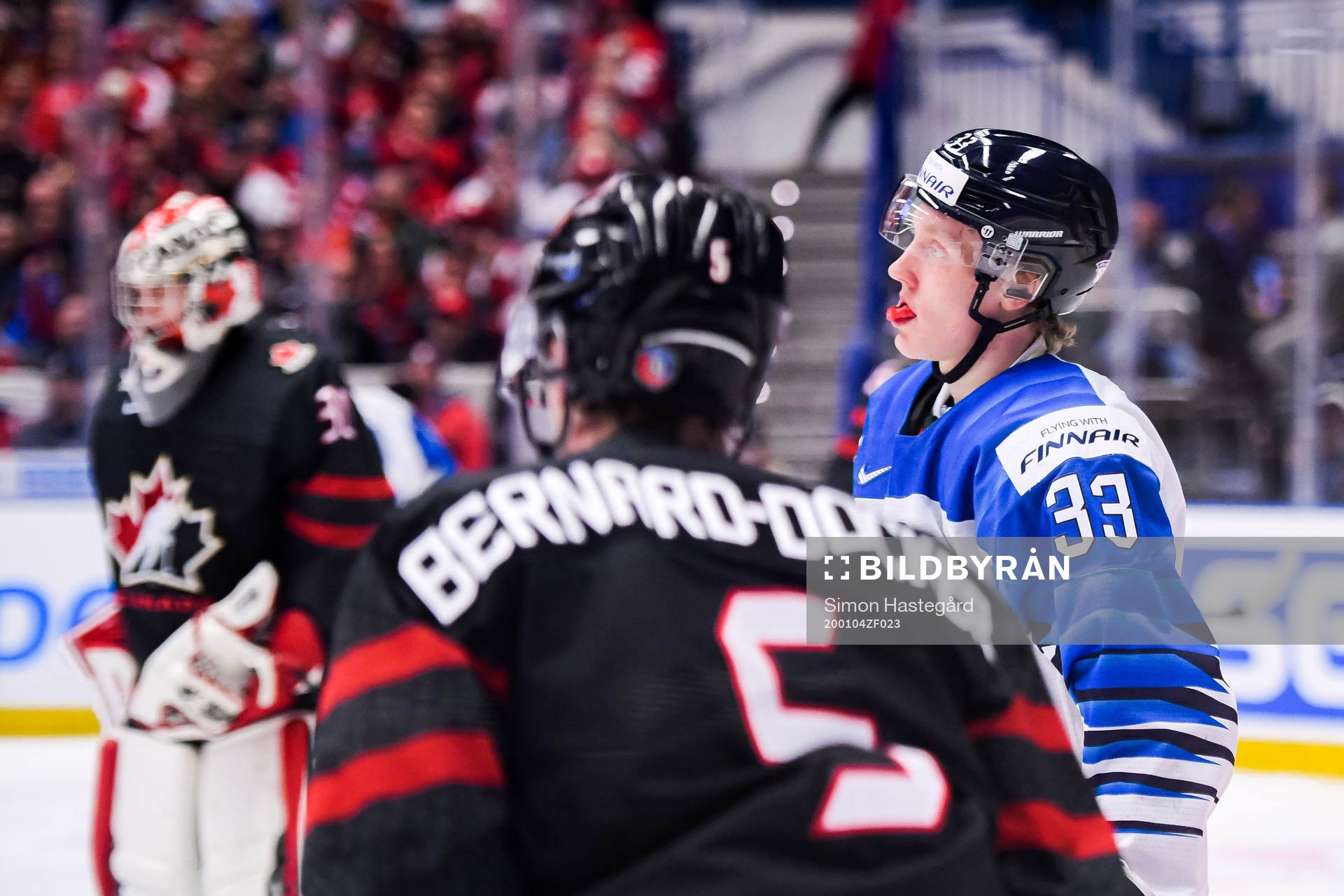 Lassi Thomson of Finland looks dejected