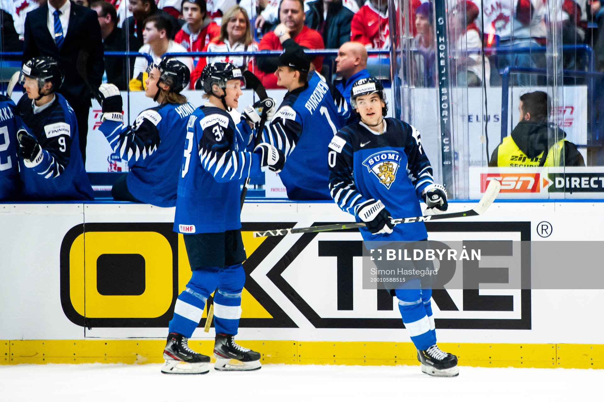 Matias Macceli of Finland celebrates