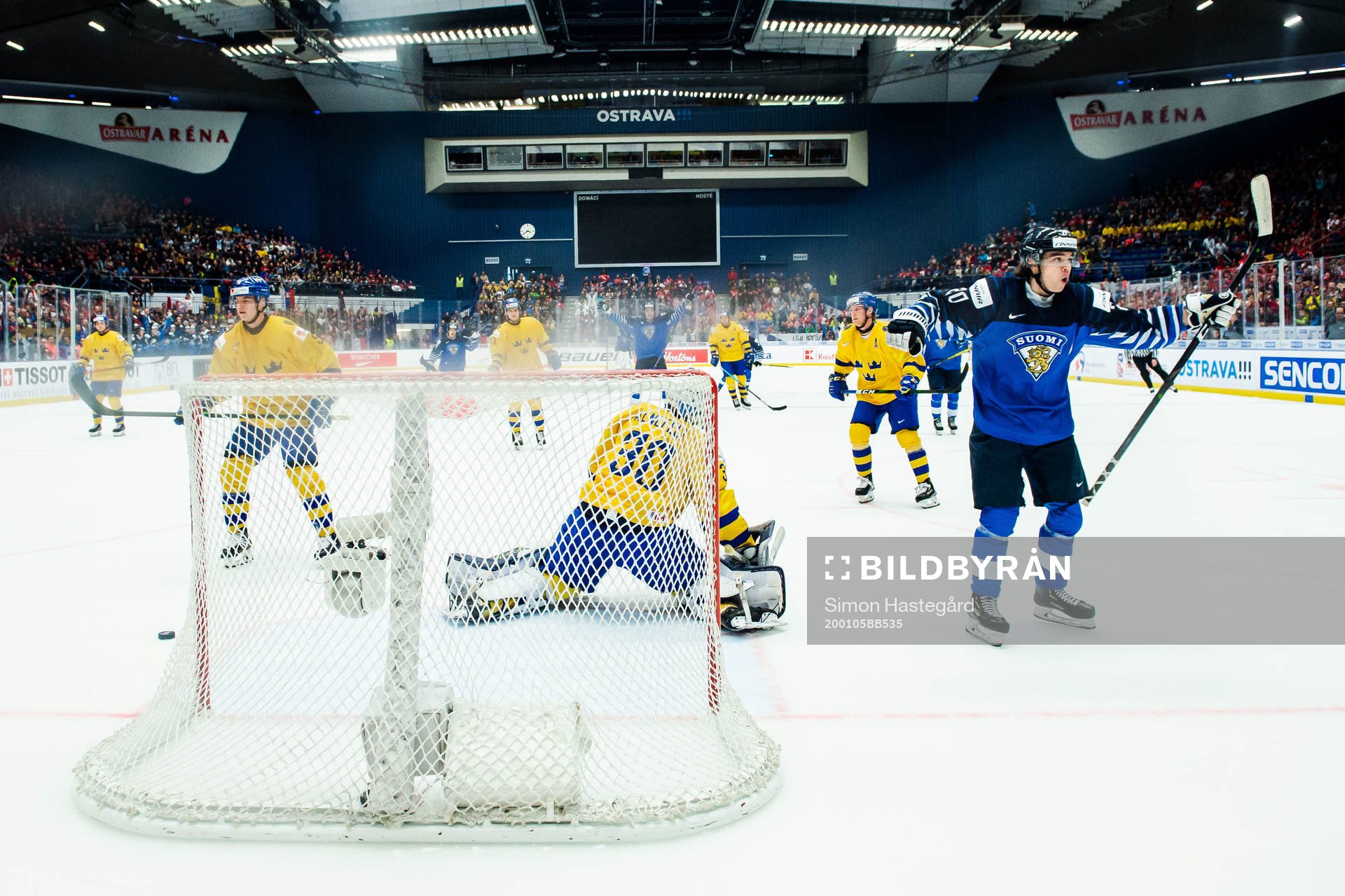 Matias Macceli of Finland celebrates
