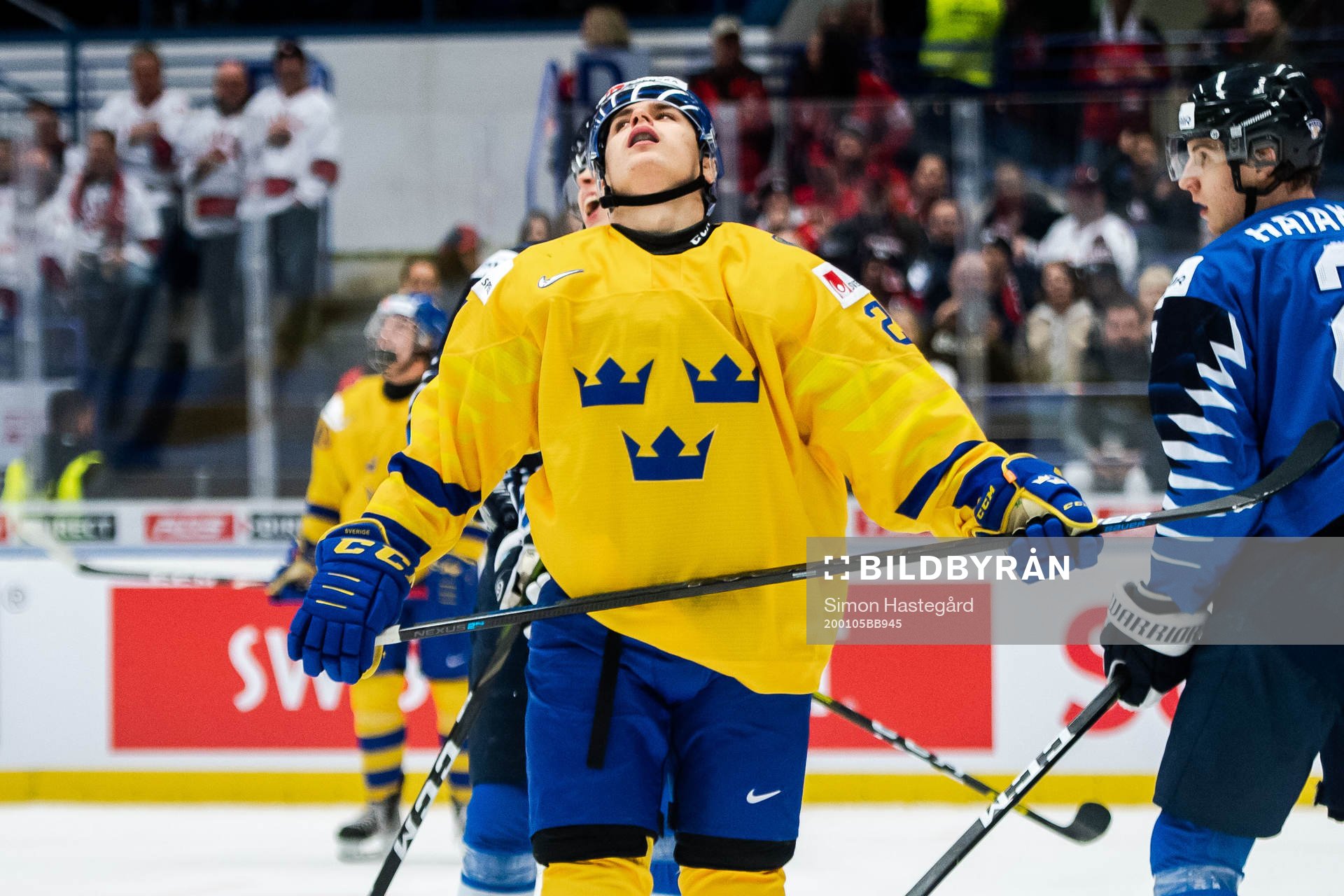 Nikola Pasic of Sweden looks dejected