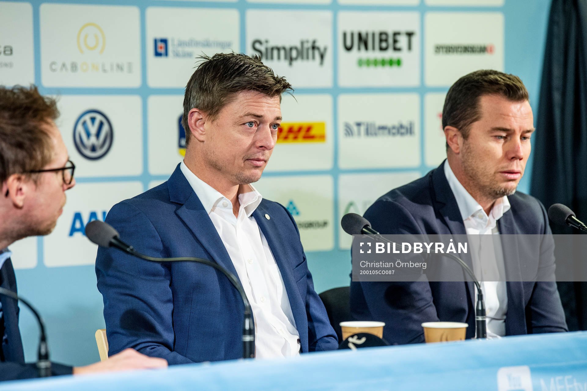 Presschef Peter Åhlander, Jon Dahl Tomasson som