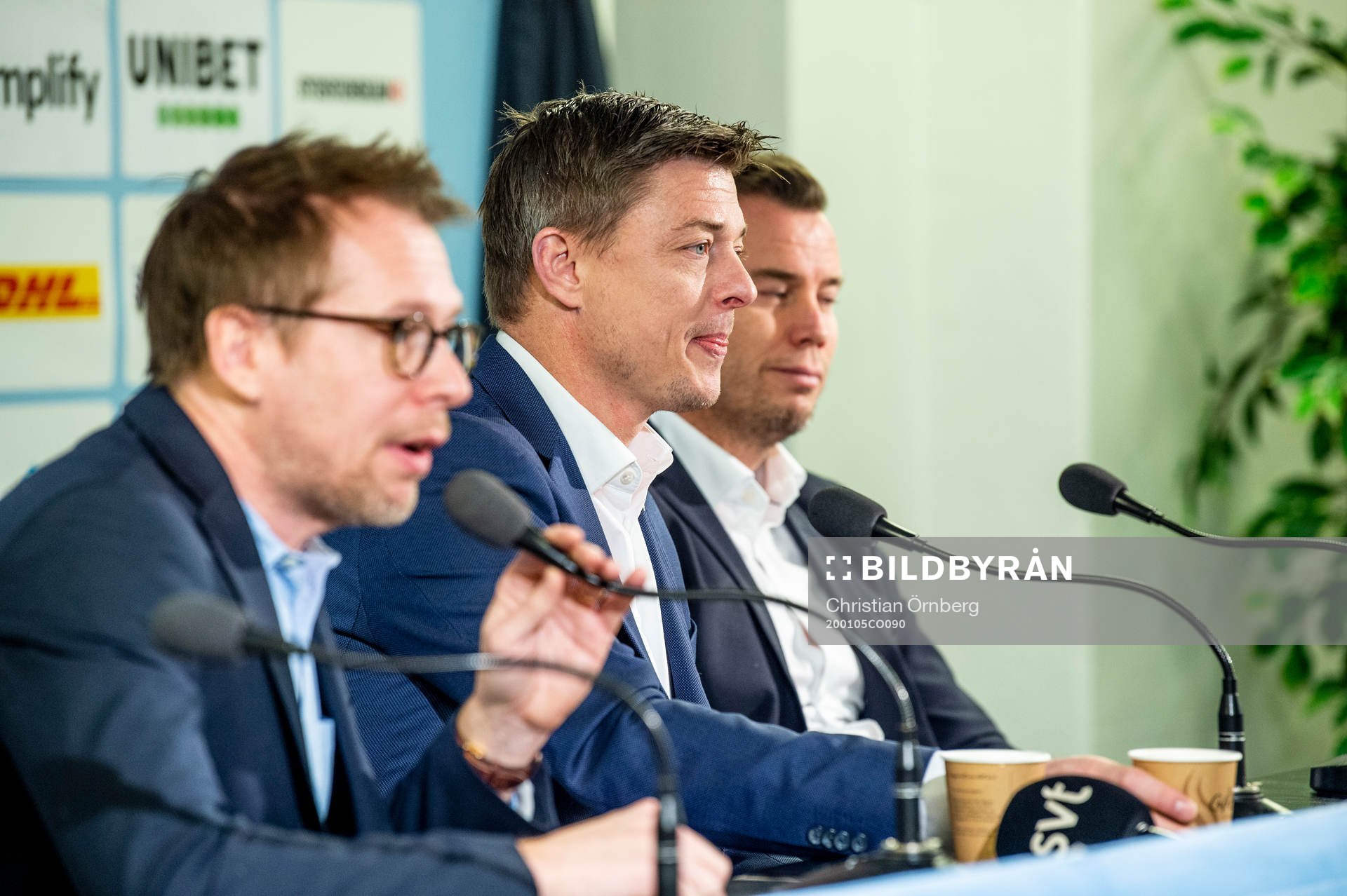 Presschef Peter Åhlander, Jon Dahl Tomasson som