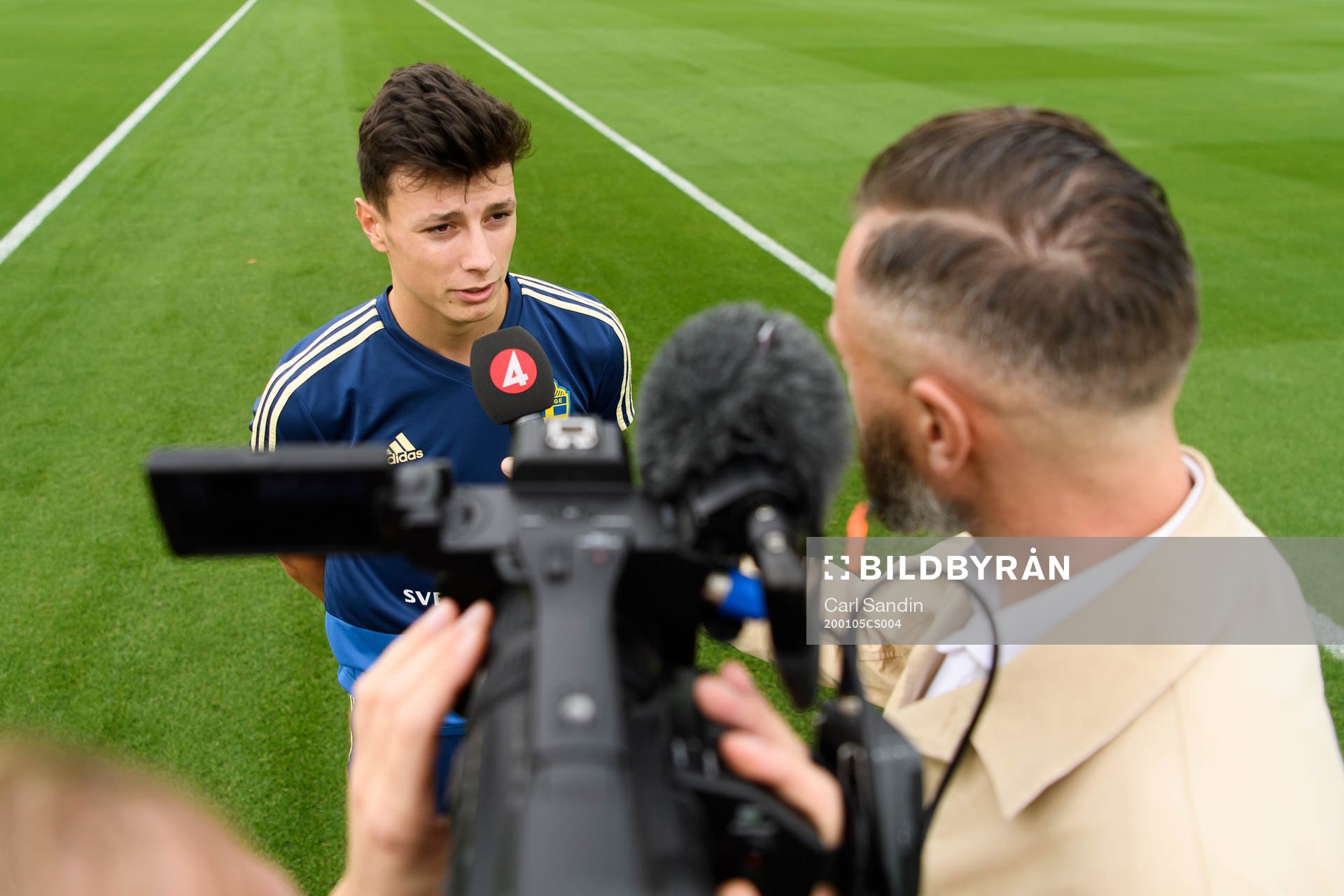 Anel Ahmedhodzic is being interviewed