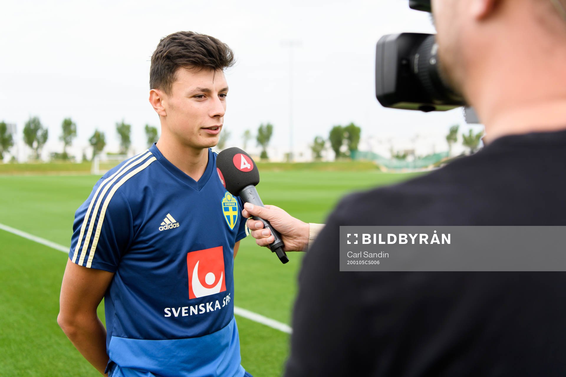 Anel Ahmedhodzic is being interviewed