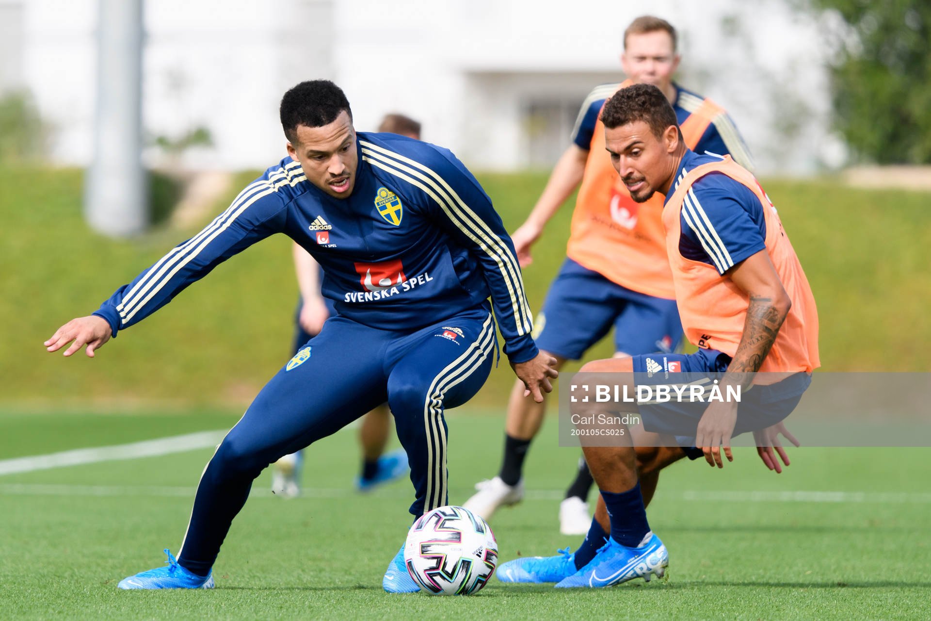 Martin Olsson and Jordan Larsson