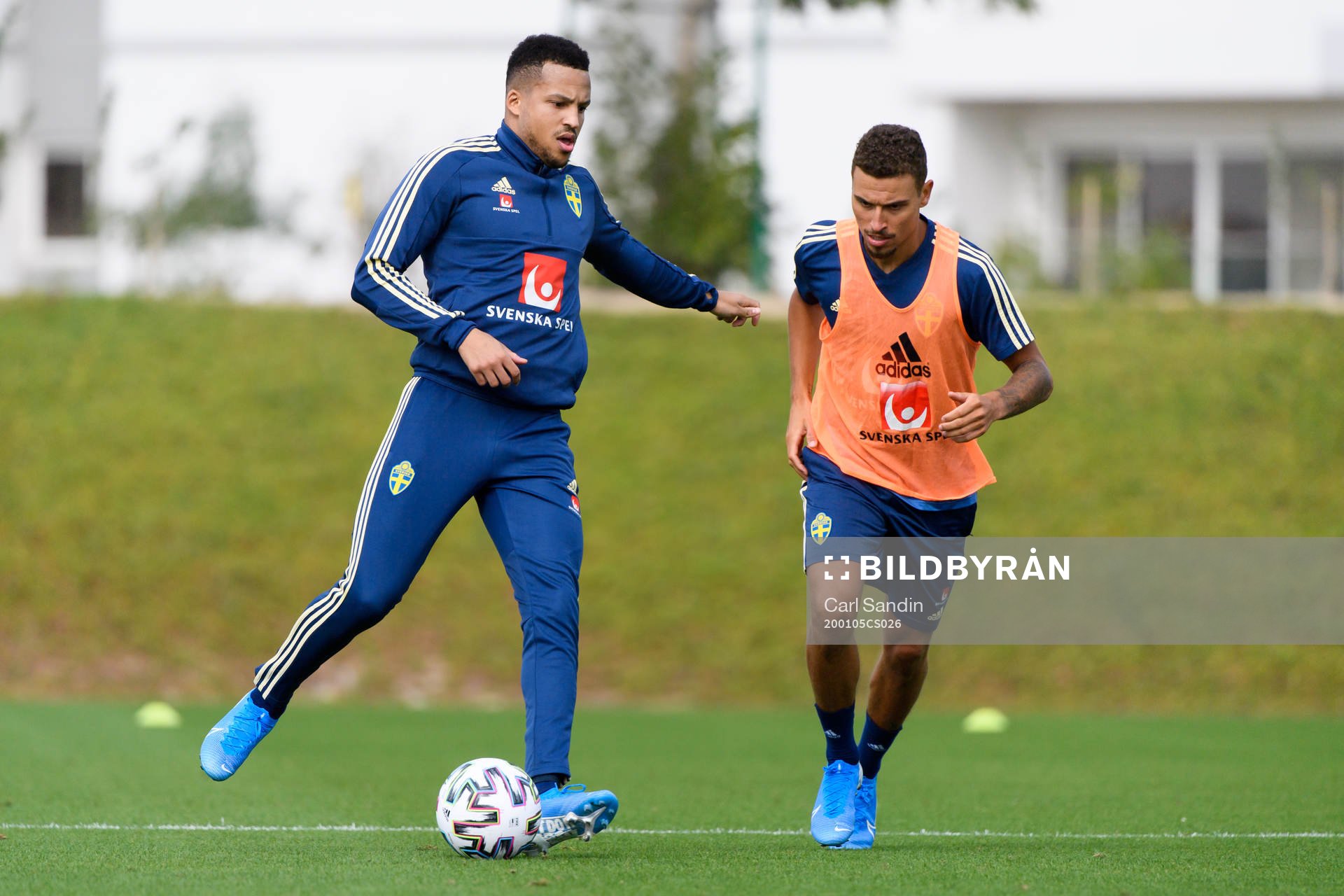 Martin Olsson and Jordan Larsson